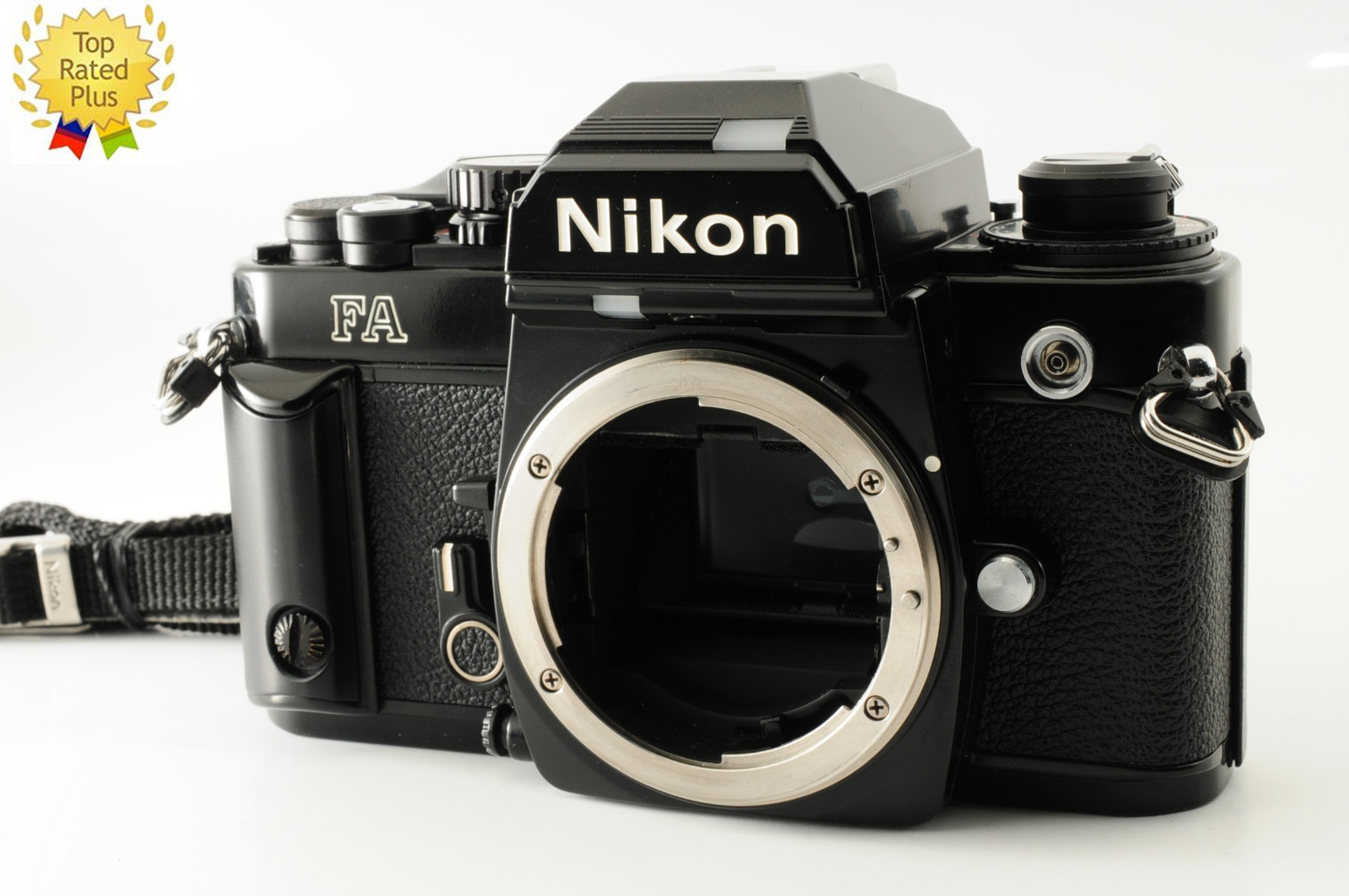 S/N 535**** Nikon FA Black 35mm SLR Film Camera Body【N.MINT】From  JAPAN #802