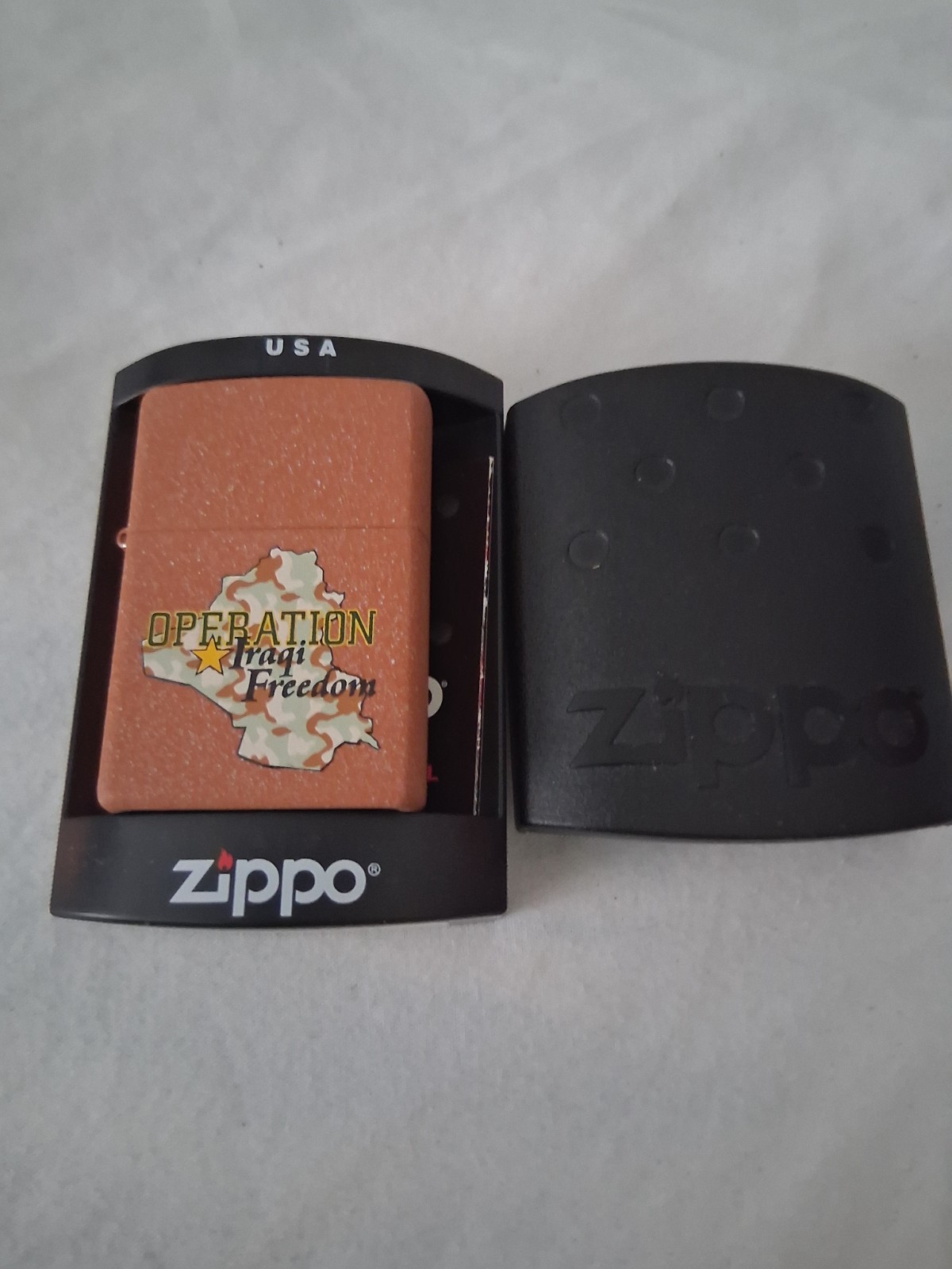 ZIPPO lighter 2003 *OPERATION Iraqi Freedom* ZIPPO lighter 2003 *OPERATION Iraqi Freedom*