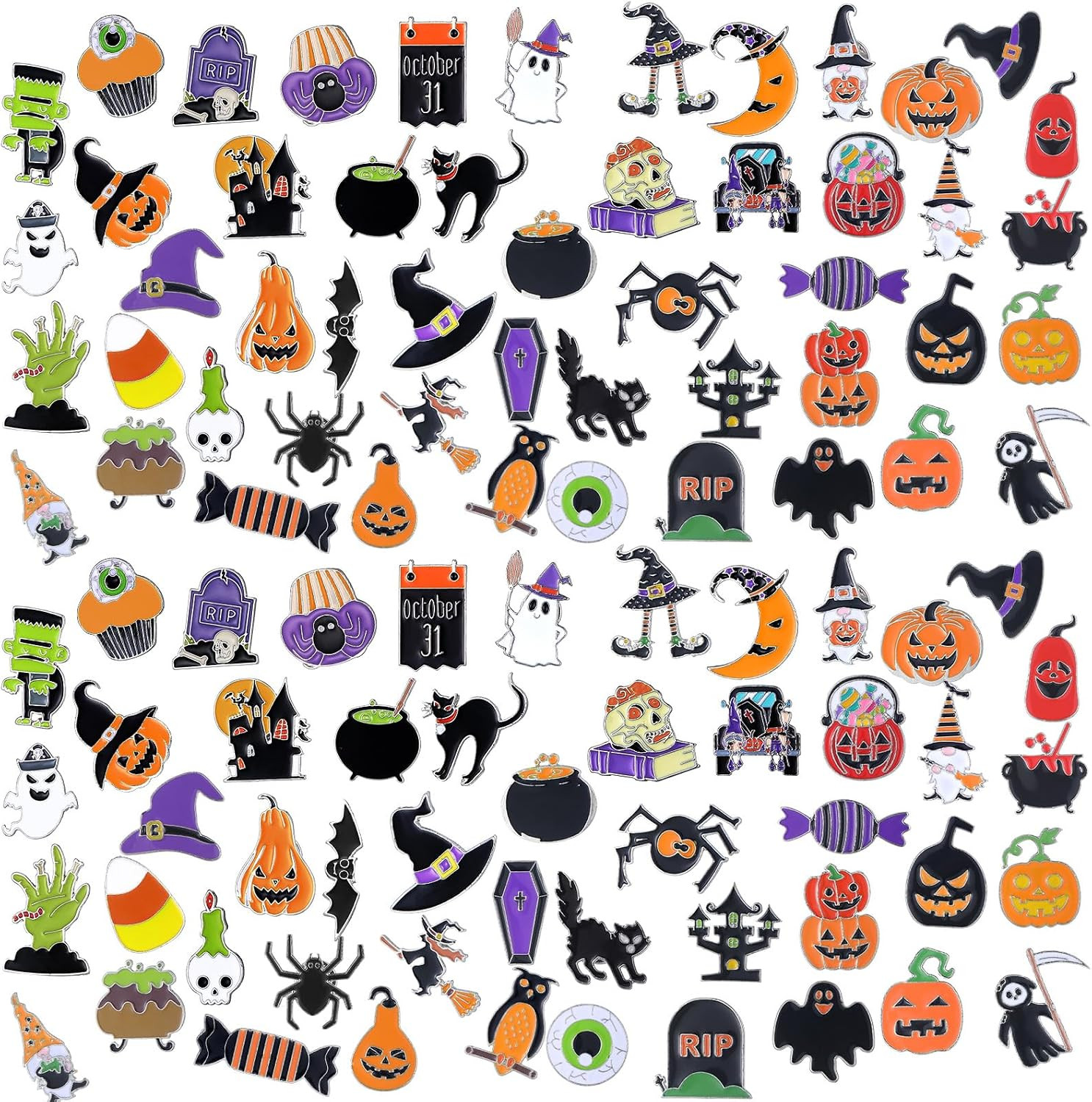 100 Pcs Enamel Pins Bulk Lapel Pins Brooches Decoration Gift for Backpack 100 Pcs Enamel Pins Bulk Lapel Pins Brooches Decoration Gift for Backpack