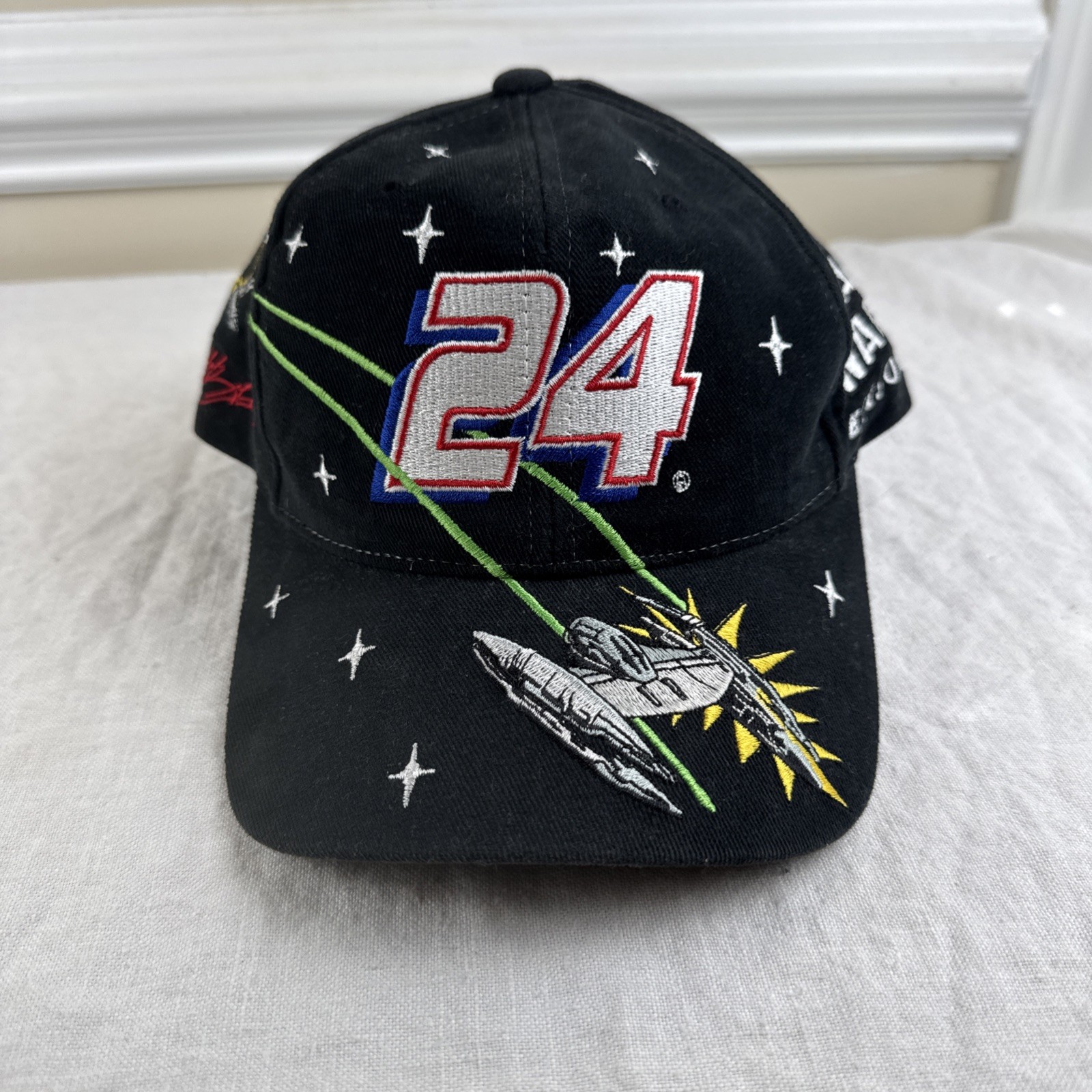 Vintage Jeff Gordon #24 Star Wars NASCAR Pepsi Chase Authentics SnapBack Hat \'99 Vintage Jeff Gordon #24 Star Wars NASCAR Pepsi Chase Authentics SnapBack Hat \'99