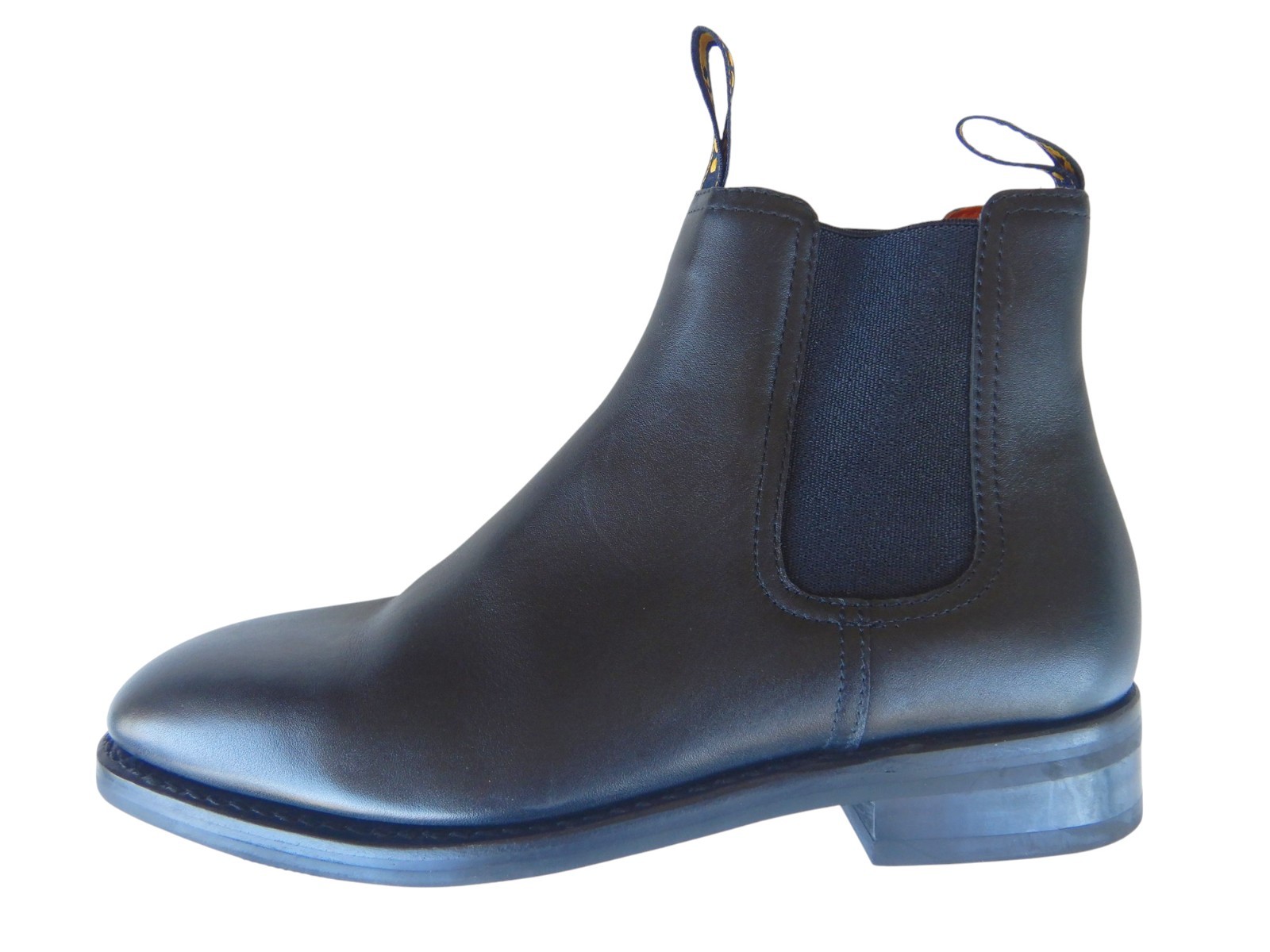 Baxter Australia \'Goulburn\' Men\'s New Black Genuine Leather Slip-On Boots US 8.5 Baxter Australia \'Goulburn\' Men\'s New Black Genuine Leather Slip-On Boots US 8.5