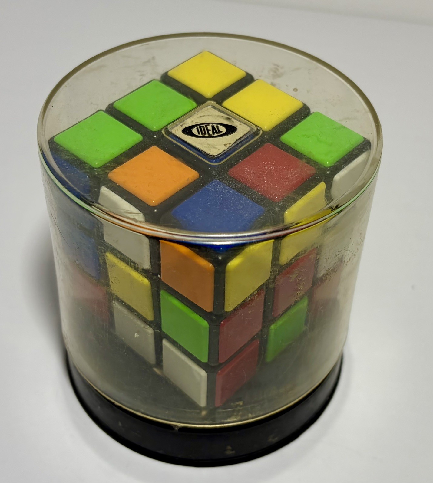 Vintage Ideal 1980 Rubik's Cube Deluxe Edition in case
