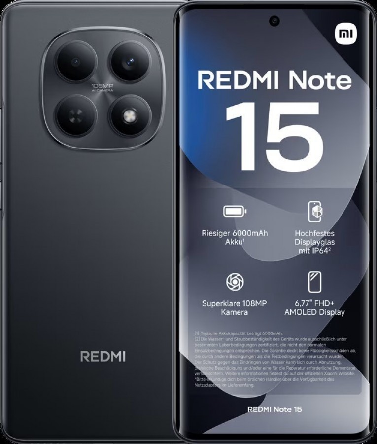 Xiaomi Redmi note 15 256 GB 8 GB RAM FACTORY UNLOCKED 108MP 6000mAh 6.77 Xiaomi Redmi note 15 256 GB 8 GB RAM FACTORY UNLOCKED 108MP 6000mAh 6.77