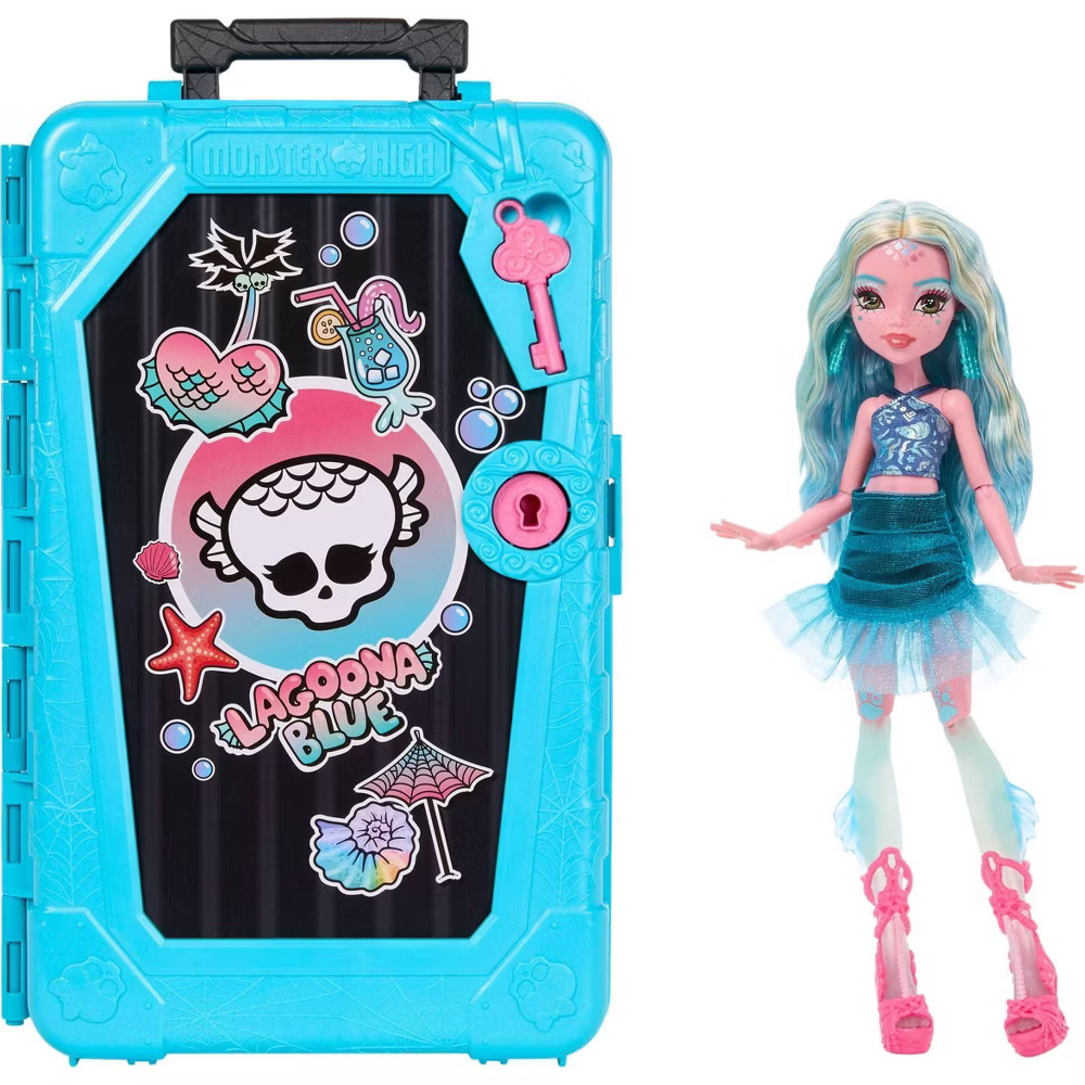 Monster High Skulltimate Secrets Gore-geous Oasis Playset Lagoona Blue Doll
