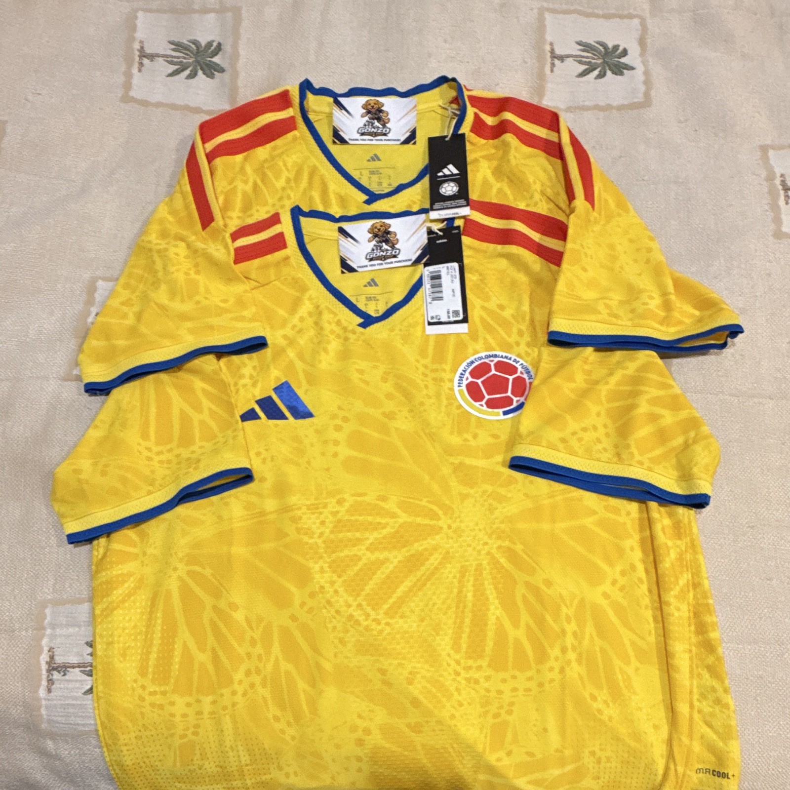 Adidas Colombia Away 2026 Away Authentic Soccer Jersey Adidas Colombia Away 2026 Away Authentic Soccer Jersey