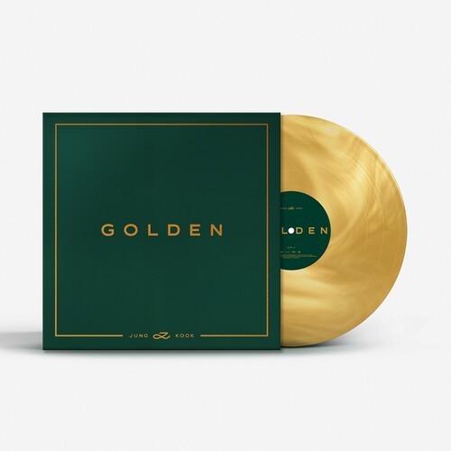 Jung Kook (Bts) - GOLDEN [New Vinyl LP] Postcard, Photos, Stickers