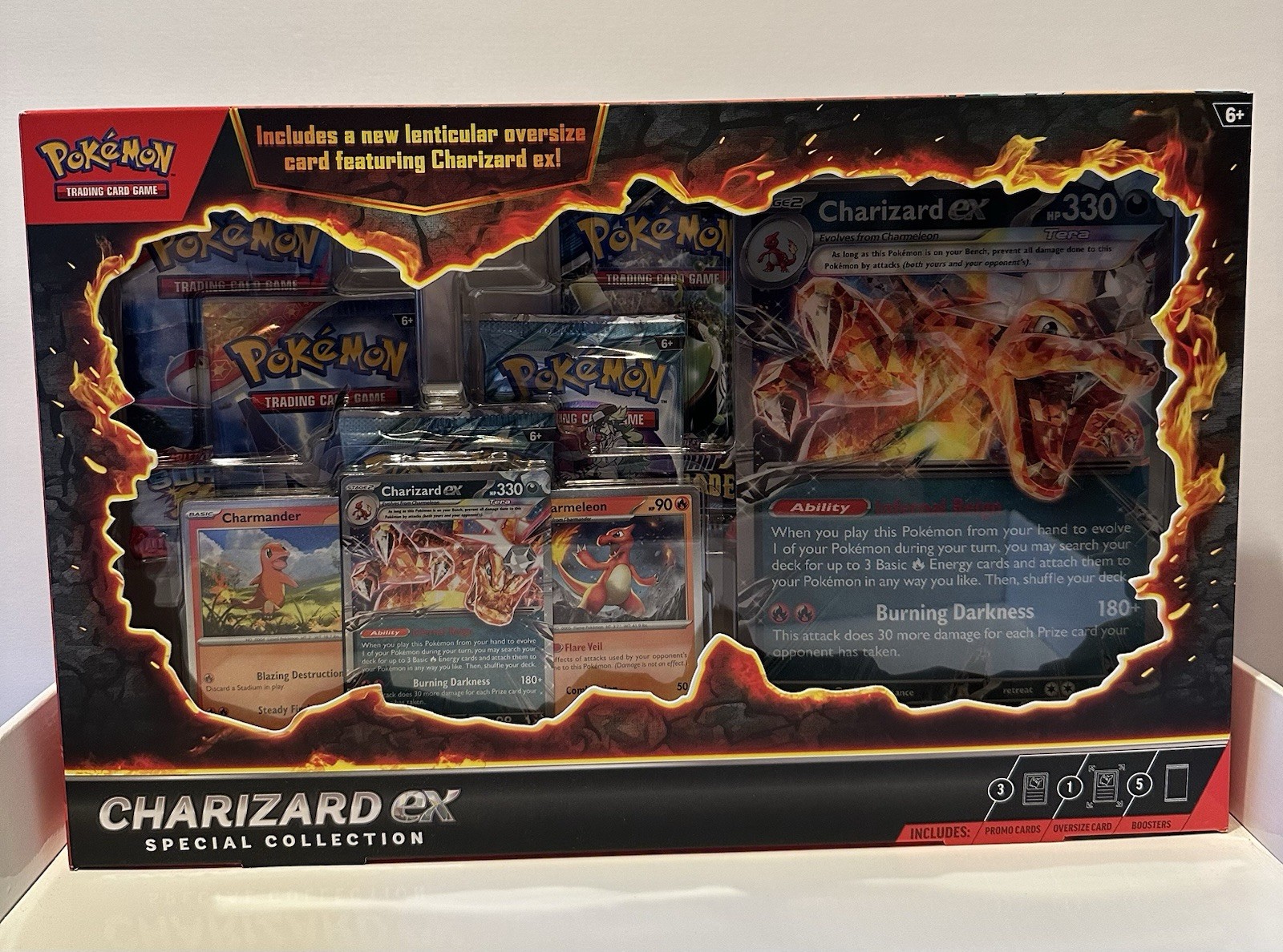 Pokemon Charizard EX Special Collection Box New Sealed Great Gift 