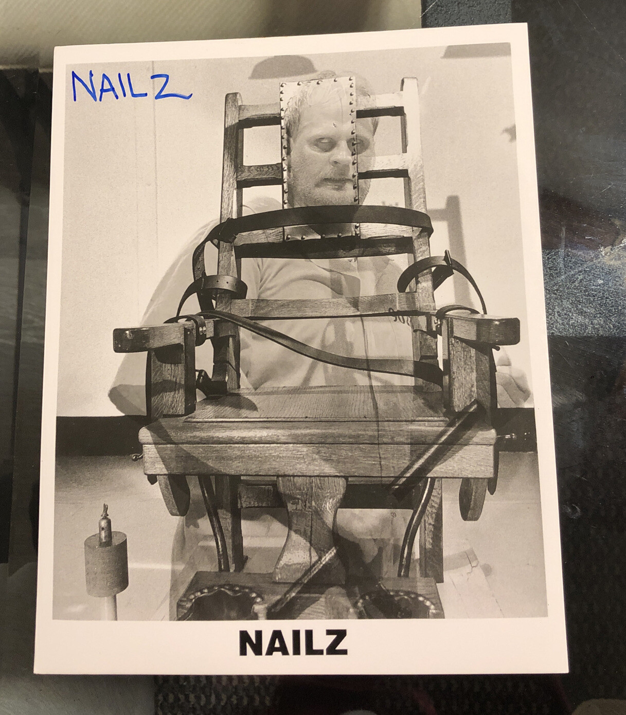 Nailz Nails Signed 8x10 Photo Wrestling Picture Autographed Wwf WWE