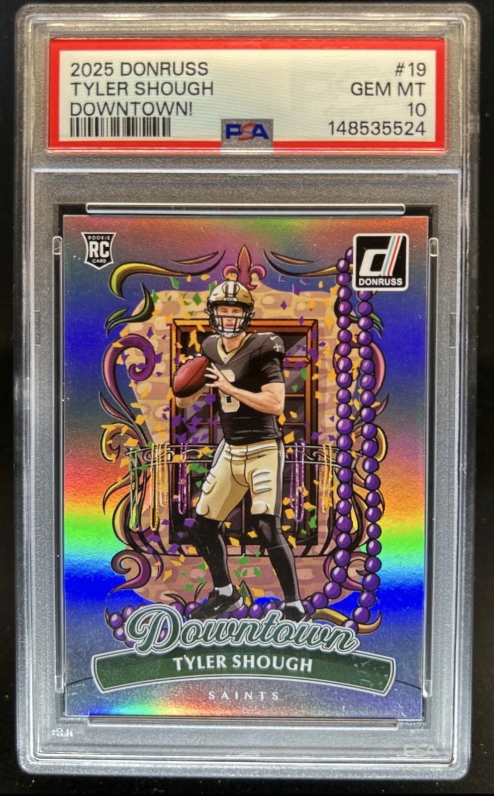 NFL PACK: 2025 Tyler Shough Downtown RC