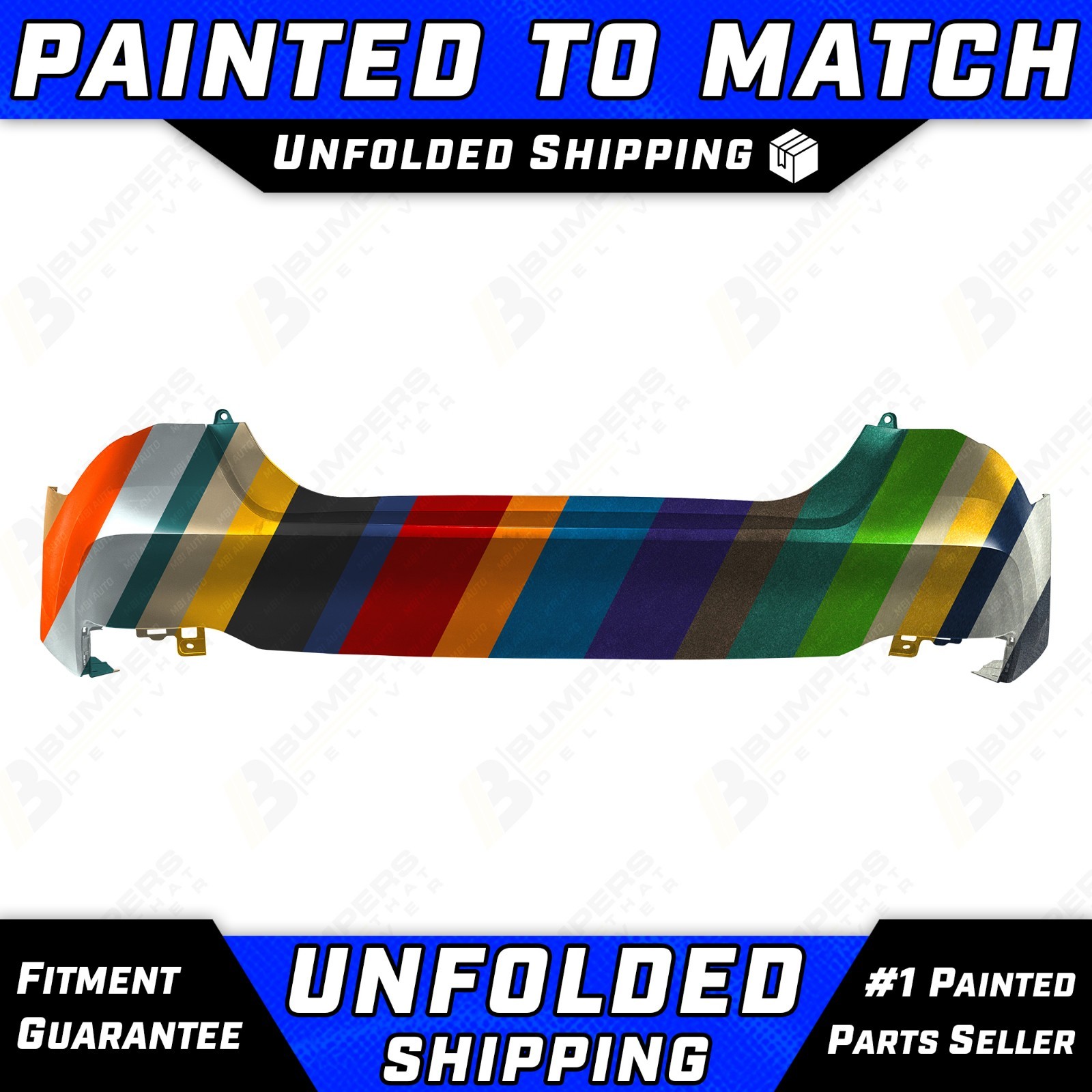 NEW Painted To Match Rear Bumper Cover Replacement for 2019-2022 Toyota Avalon