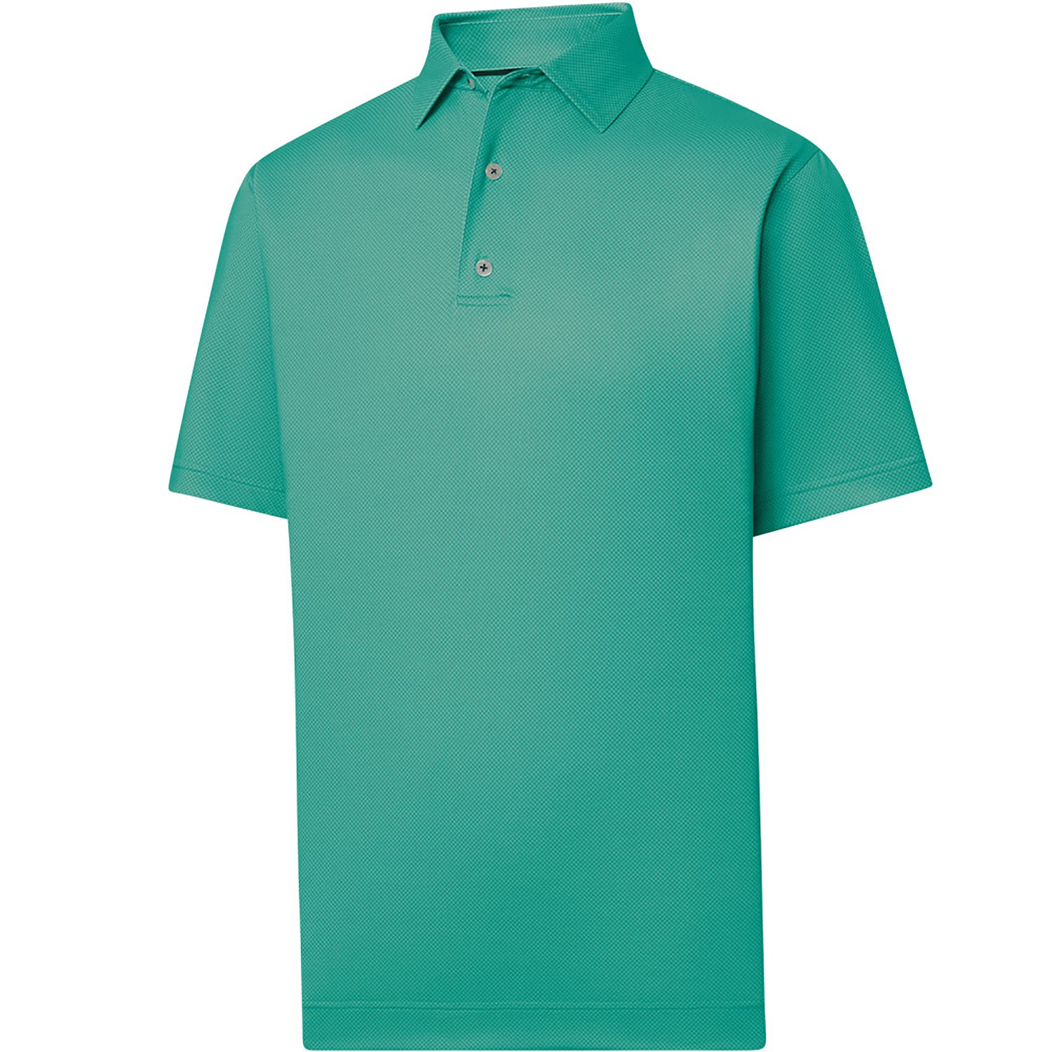FootJoy Tonal Dot Lisle Previous Season Emerald Shirt Men