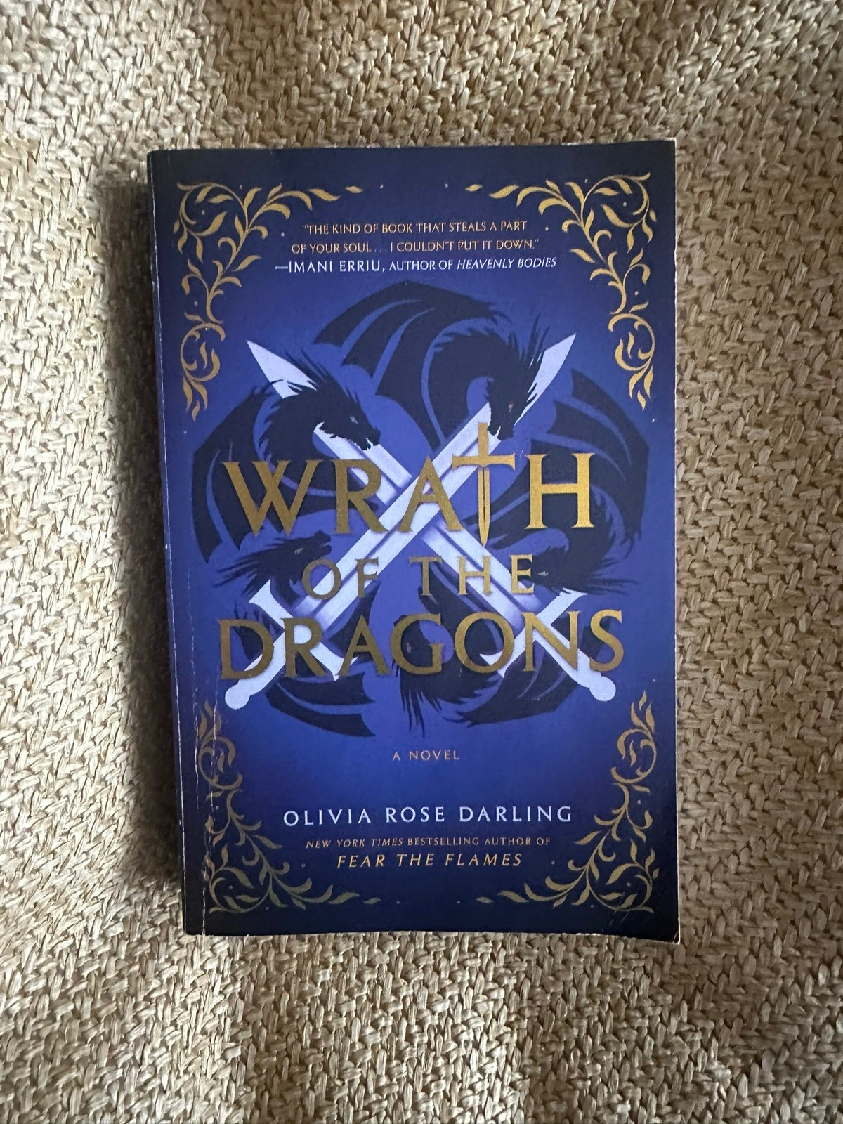 Wrath of the Dragons: A Novel by Olivia Rose Darling. Paperback 2026 Very good  