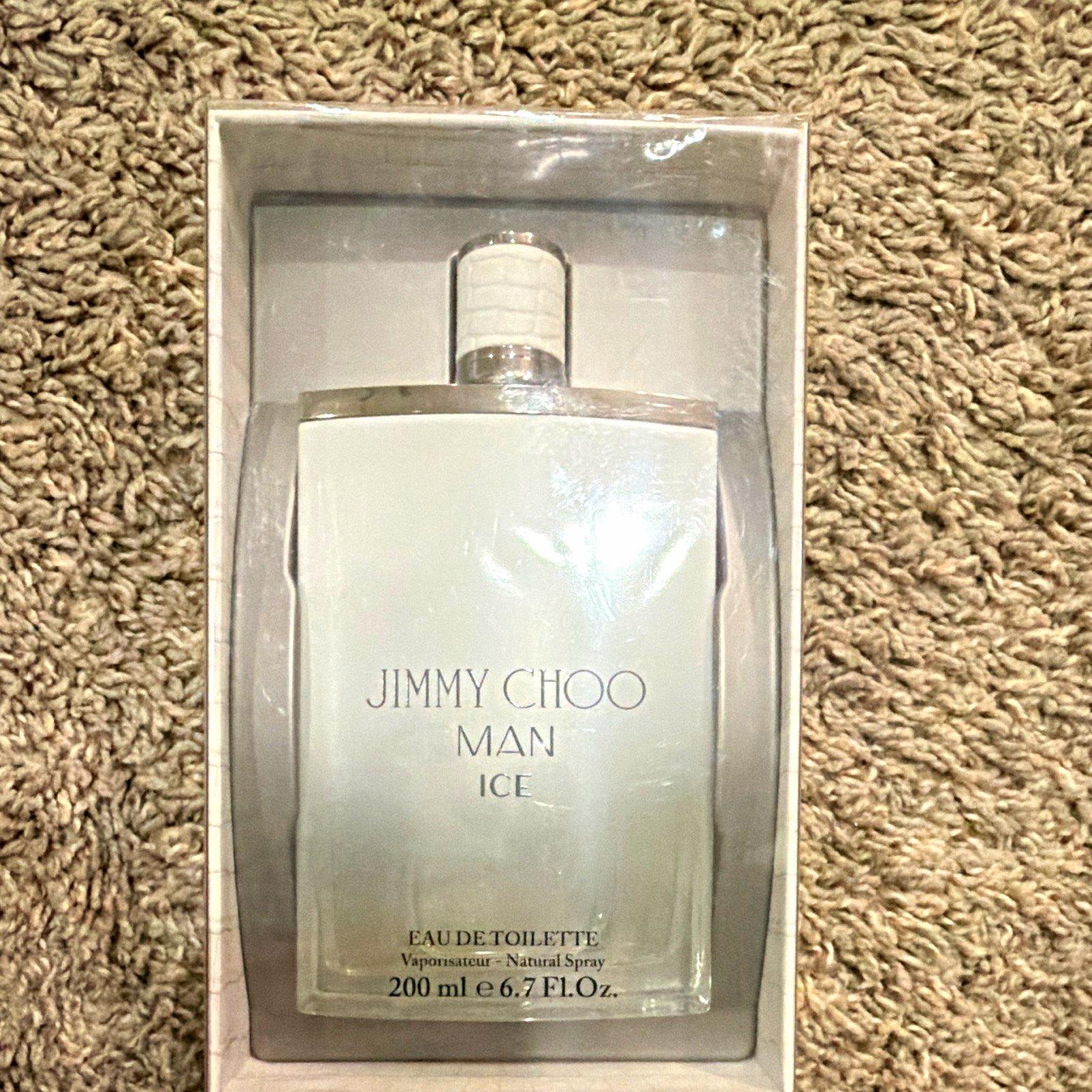 Jimmy Choo Man Ice Eau de Toilette Spray, Regular Size 6.7 fl oz