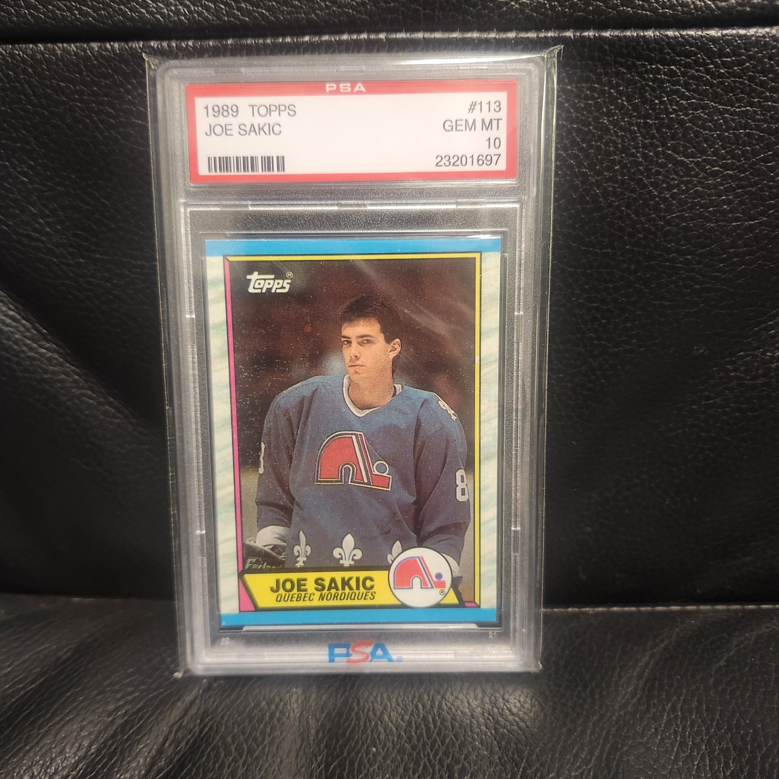 1989 Topps Joe Sakic Psa 10