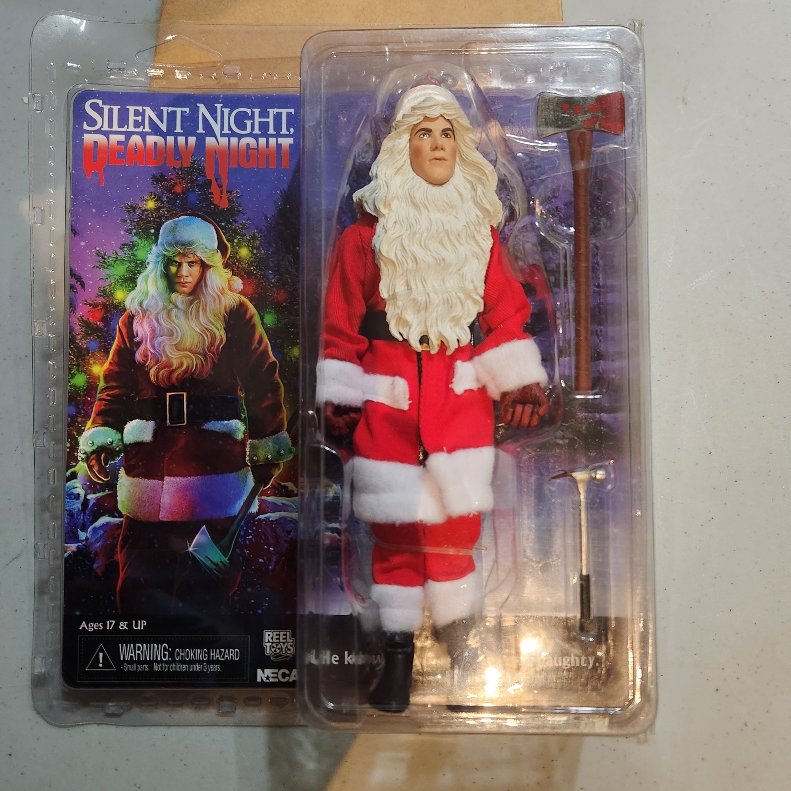 Silent Night Deadly Night NECA REEL TOYS MIB HTF Silent Night Deadly Night NECA REEL TOYS MIB HTF