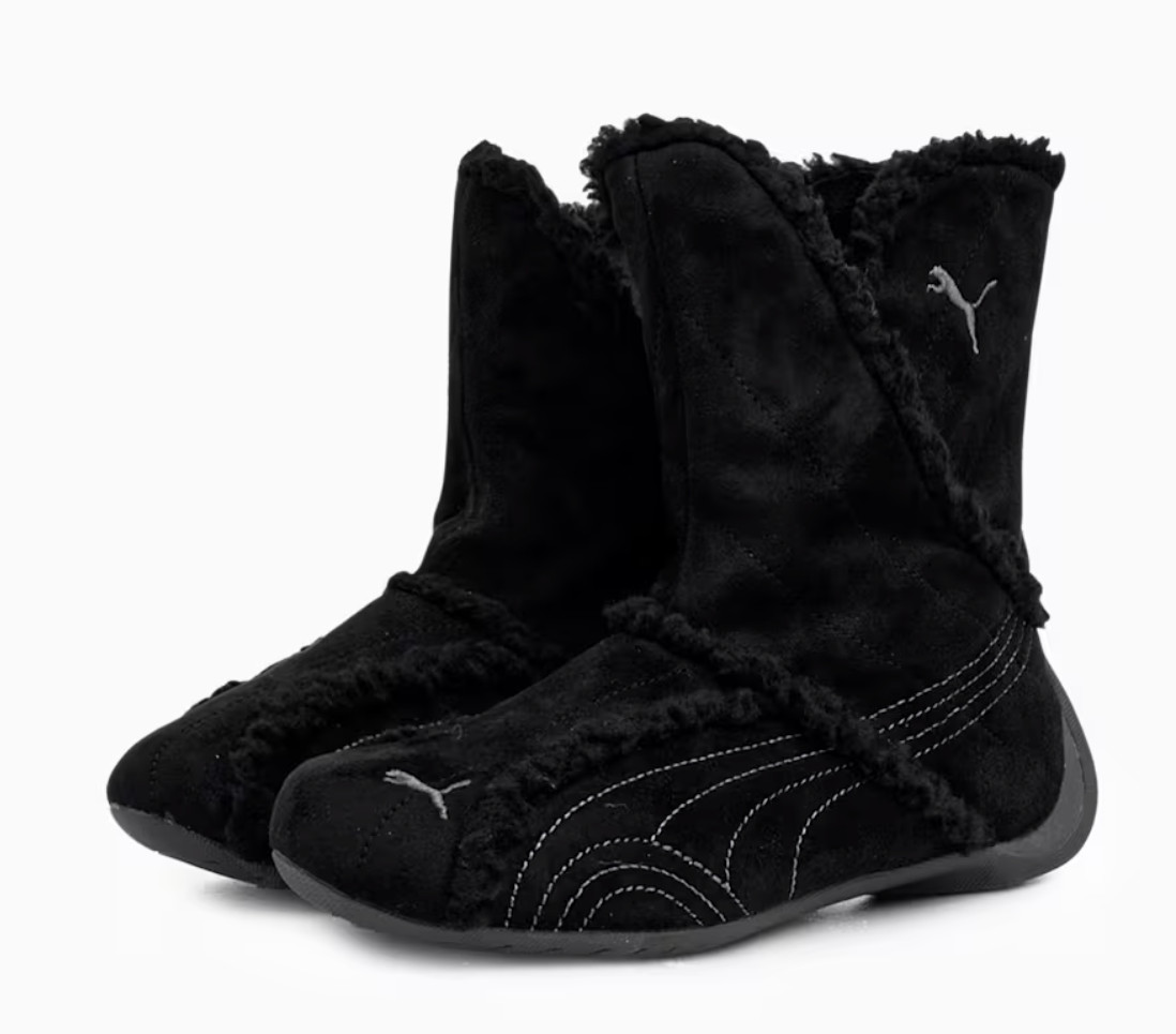 PUMA Slipcat Boots Women's Lifestyle Casual Shoes Fashion Black NWT 410744-02 PUMA Slipcat Boots Women's Lifestyle Casual Shoes Fashion Black NWT 410744-02