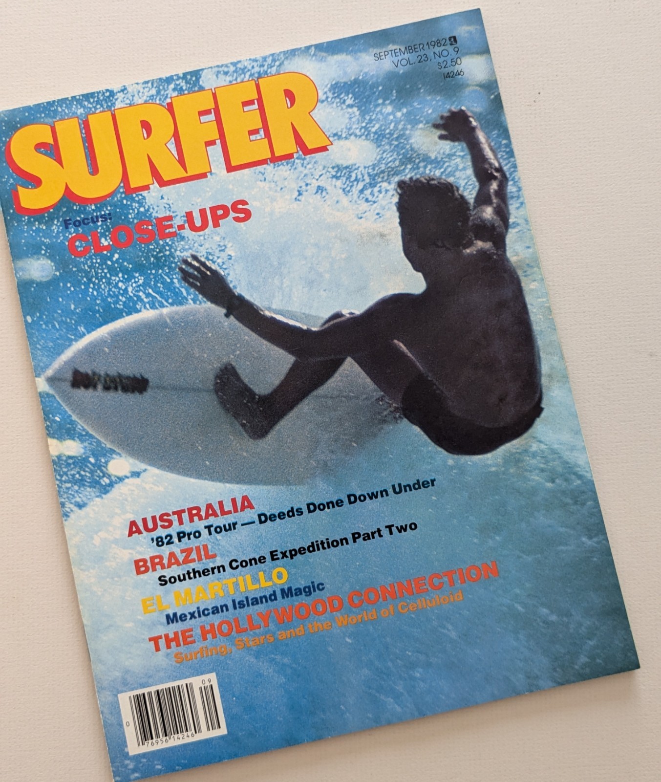 Surfer Magazine September 1982 Vol 23 No 9 Hollywood Australia Brazil Vintage