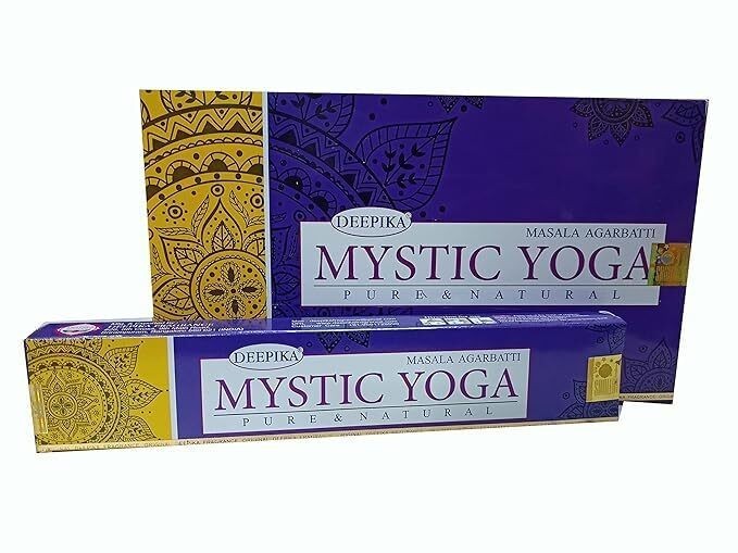 Deepika Masala Mystic Yoga Incense Sticks Agarbatti Indian Natural 180gm
