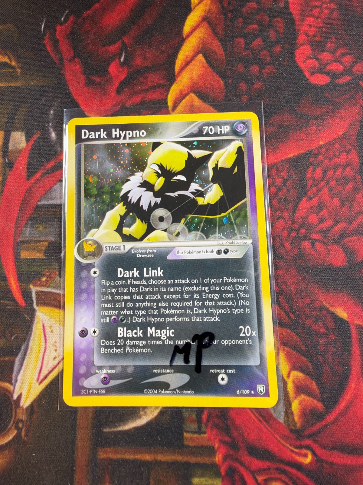 Dark Hypno Holo Rare Team Rocket Returns 6/109 MP