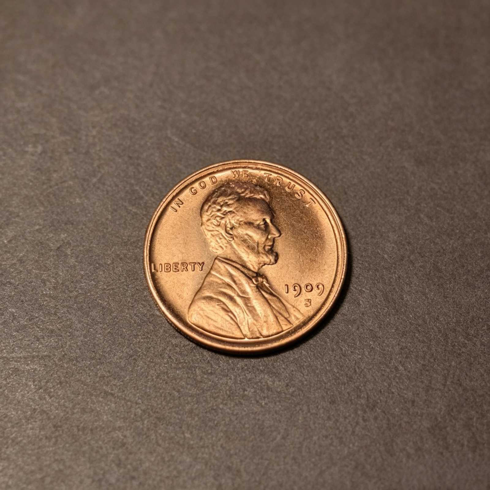 1909-S VDB Lincoln Wheat Cent As shown in the figure