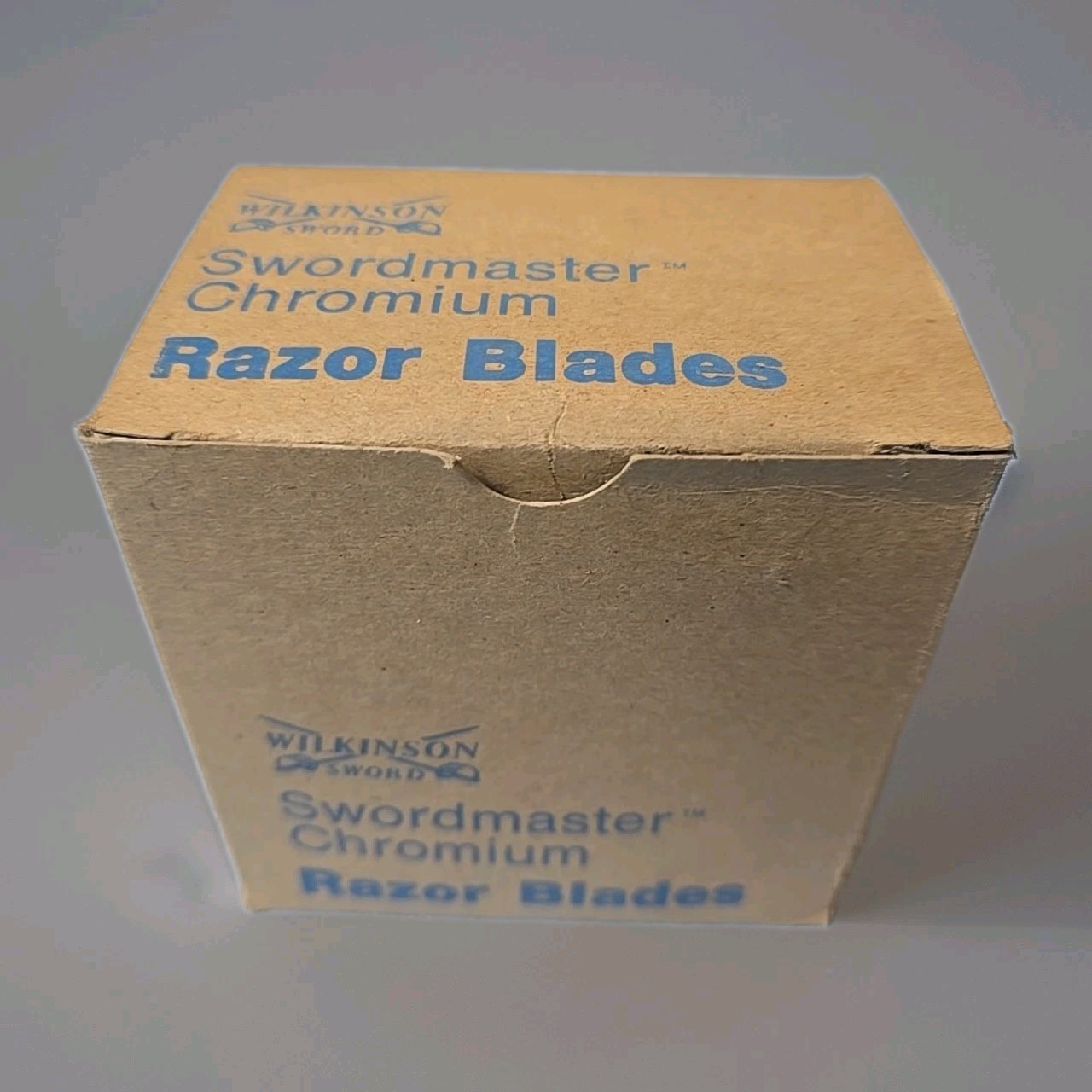 Wilkinson Sword Chromium Double Edge Razor Blades 60 NOS Vintage England 12 Pack