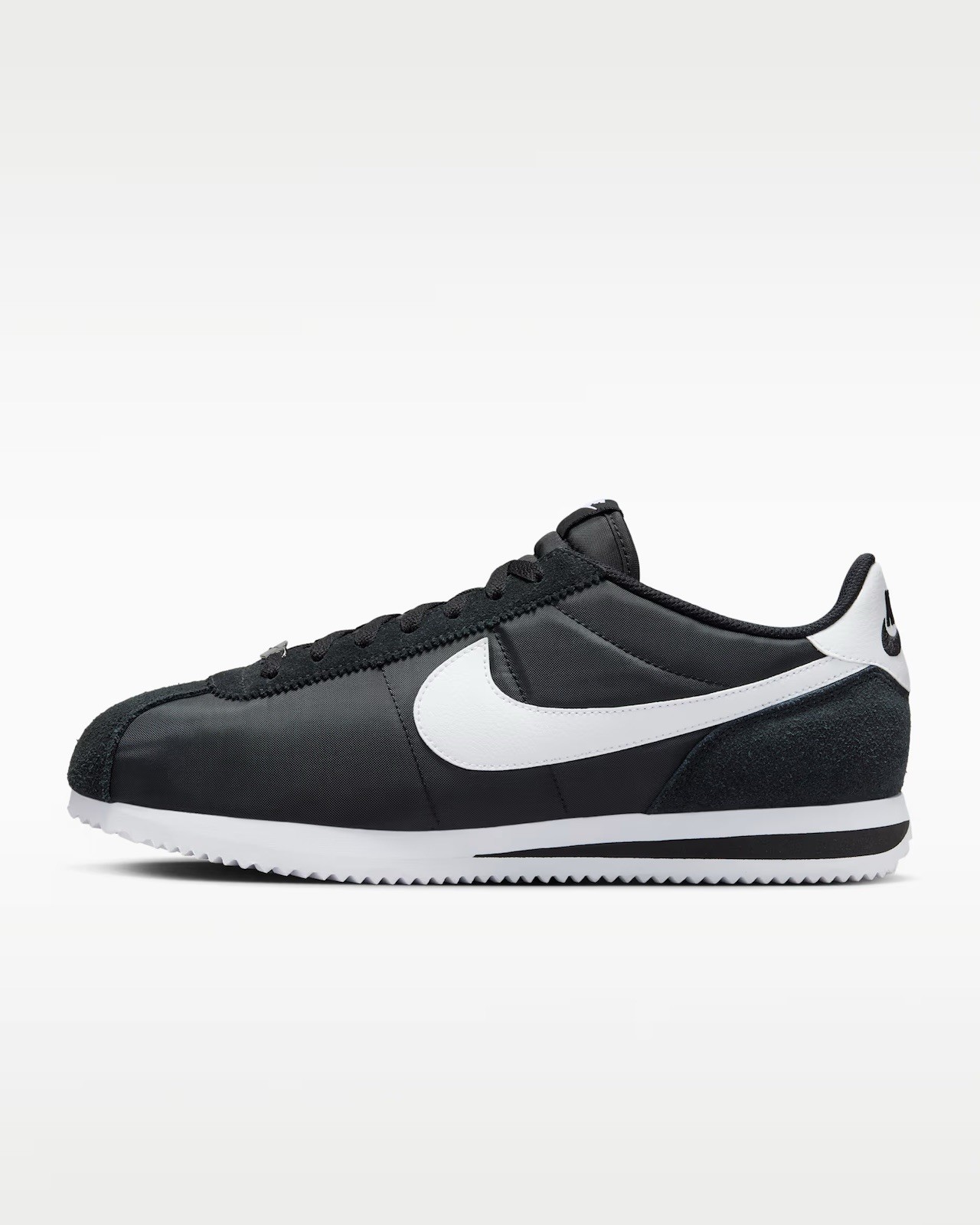 Nike Cortez TXT Black White Lace Up Casual Sneakers HF0263-001 Men's Sizes Nike Cortez TXT Black White Lace Up Casual Sneakers HF0263-001 Men's Sizes
