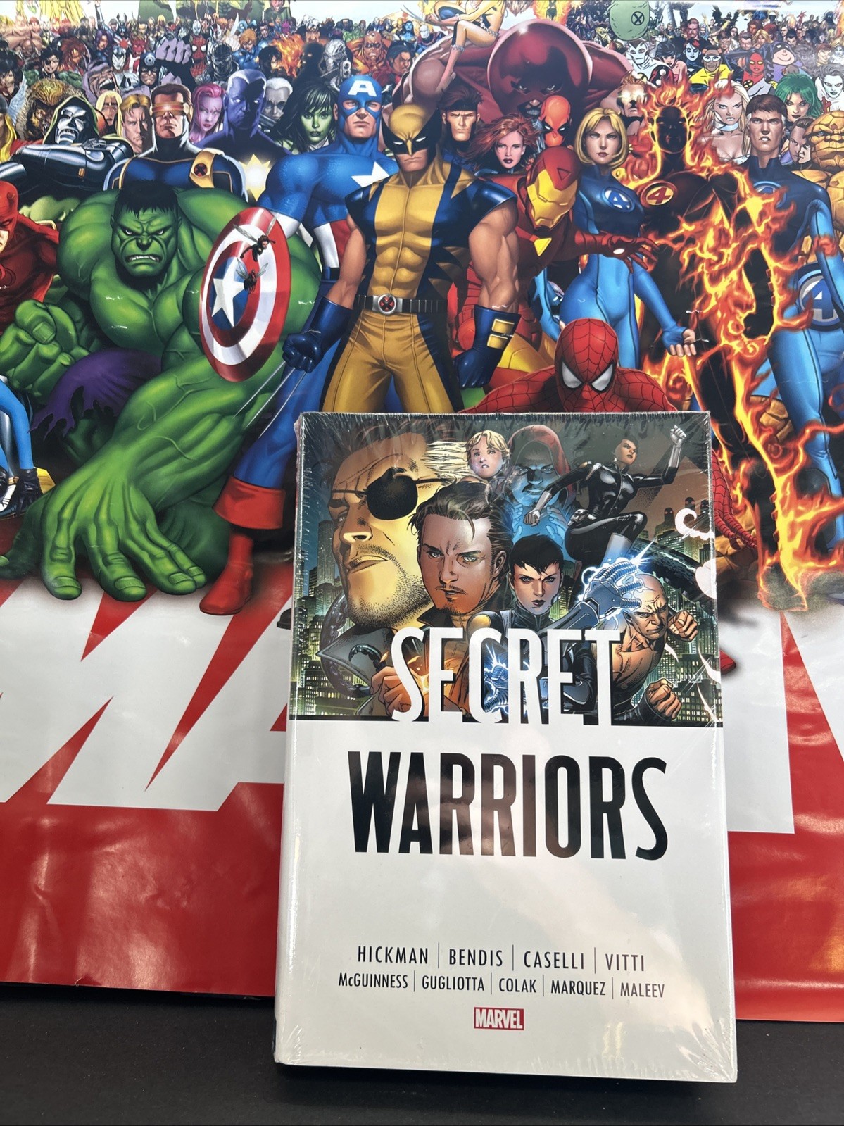 Secret Warriors Omnibus Hickman Marvel Comics Hardcover Sealed Fast Shipping