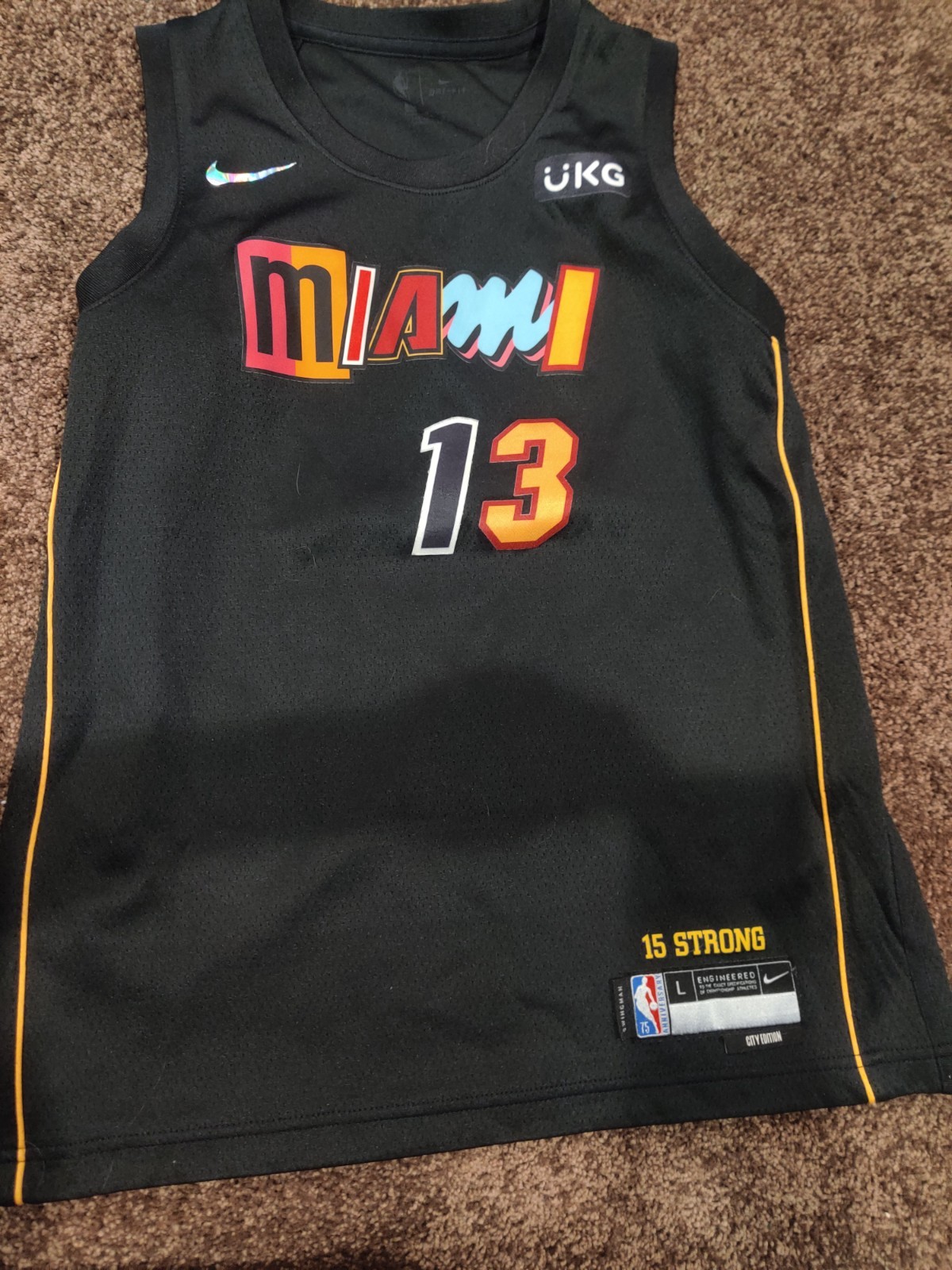Bam adebayo jersey authentic NBA jersey great condition youth xl great for 10-12