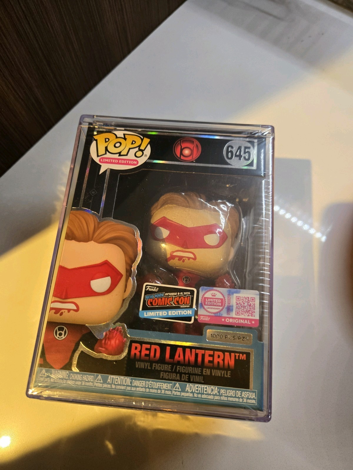 NYCC 2026 FUNKO Limited LEGENDARY POP RED LANTERN LE 1000 NYCC 2026 FUNKO Limited LEGENDARY POP RED LANTERN LE 1000