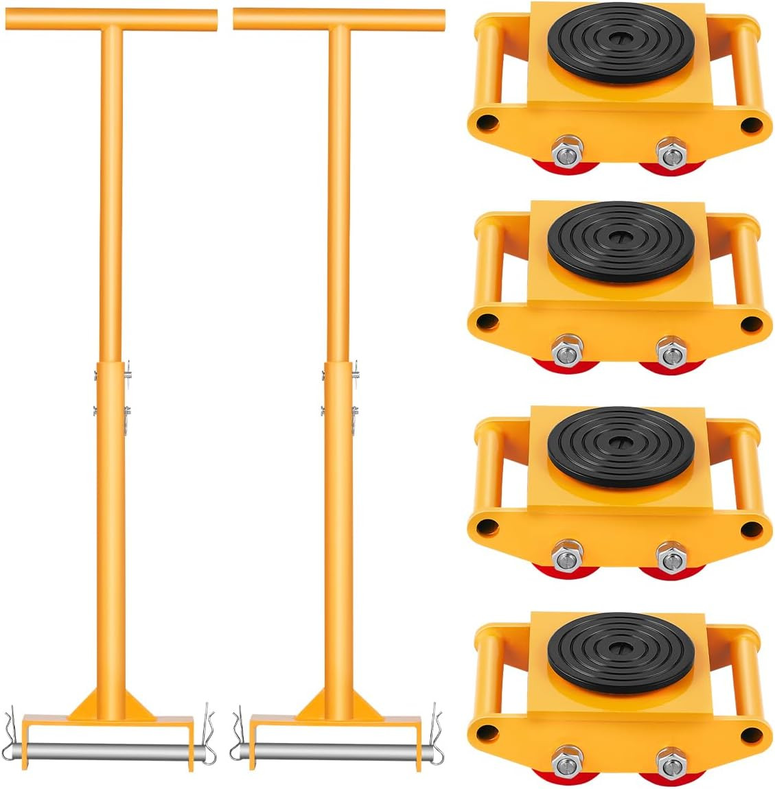 Machine Skate, 6T Machinery Skate Dolly, 13228 Lbs Machinery Moving Skate, Machi