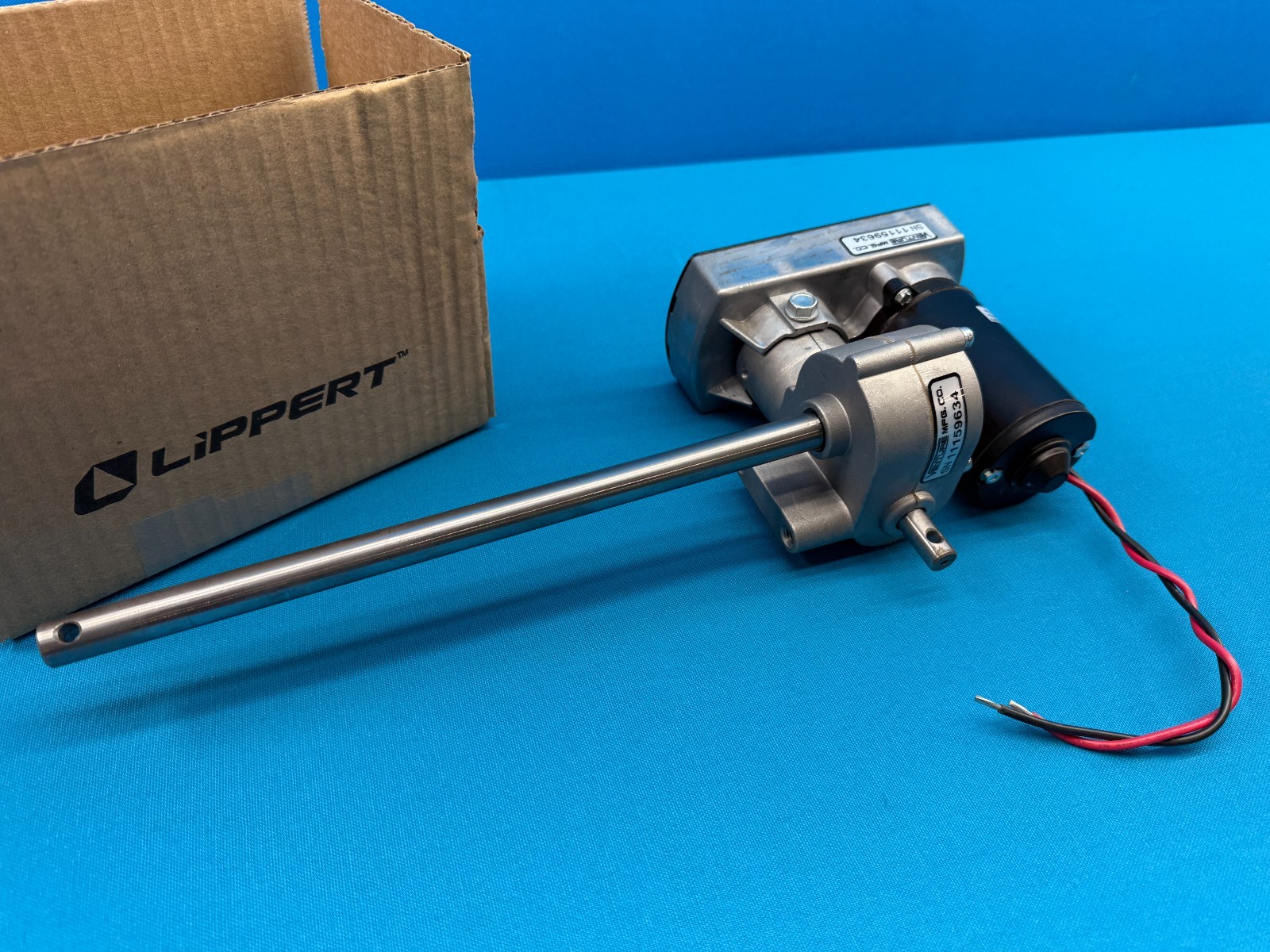 OEM/Genuine Lippert Venture LCI 12VDC 117292 DriveShaft Motor RV Slide Out 18:1