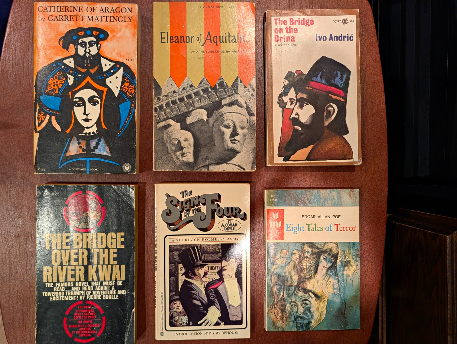 Vintage Paperback Book Lot of 6 Christie Doyle Andric Catherine of Aragon