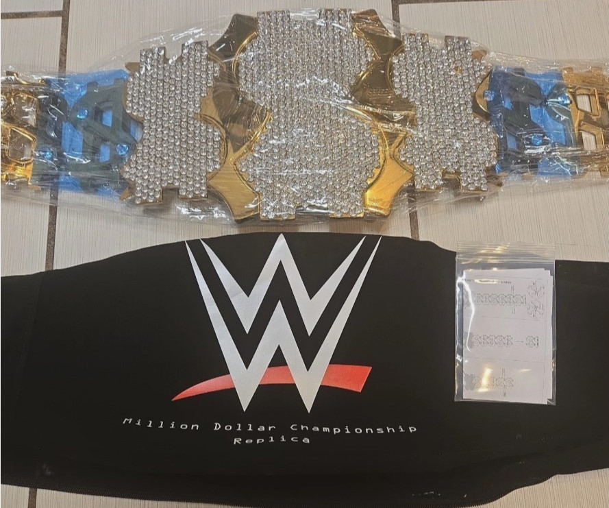 *OFFICIAL * WWE 'Million Dollar Champion$hip' adult Replica & mini replica belt