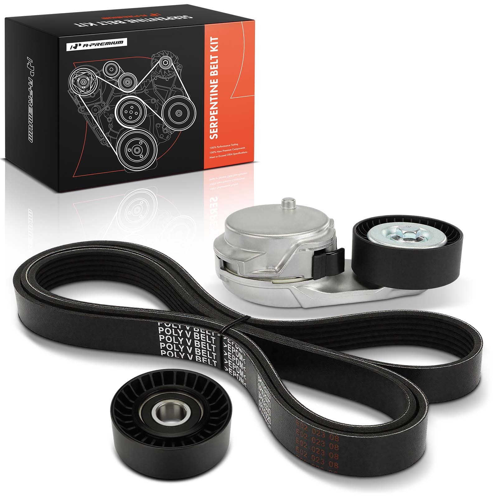 A-Premium 3x Serpentine Belt Drive Component Kit for Ram 2500 3500 11-18 Dodge A-Premium 3x Serpentine Belt Drive Component Kit for Ram 2500 3500 11-18 Dodge
