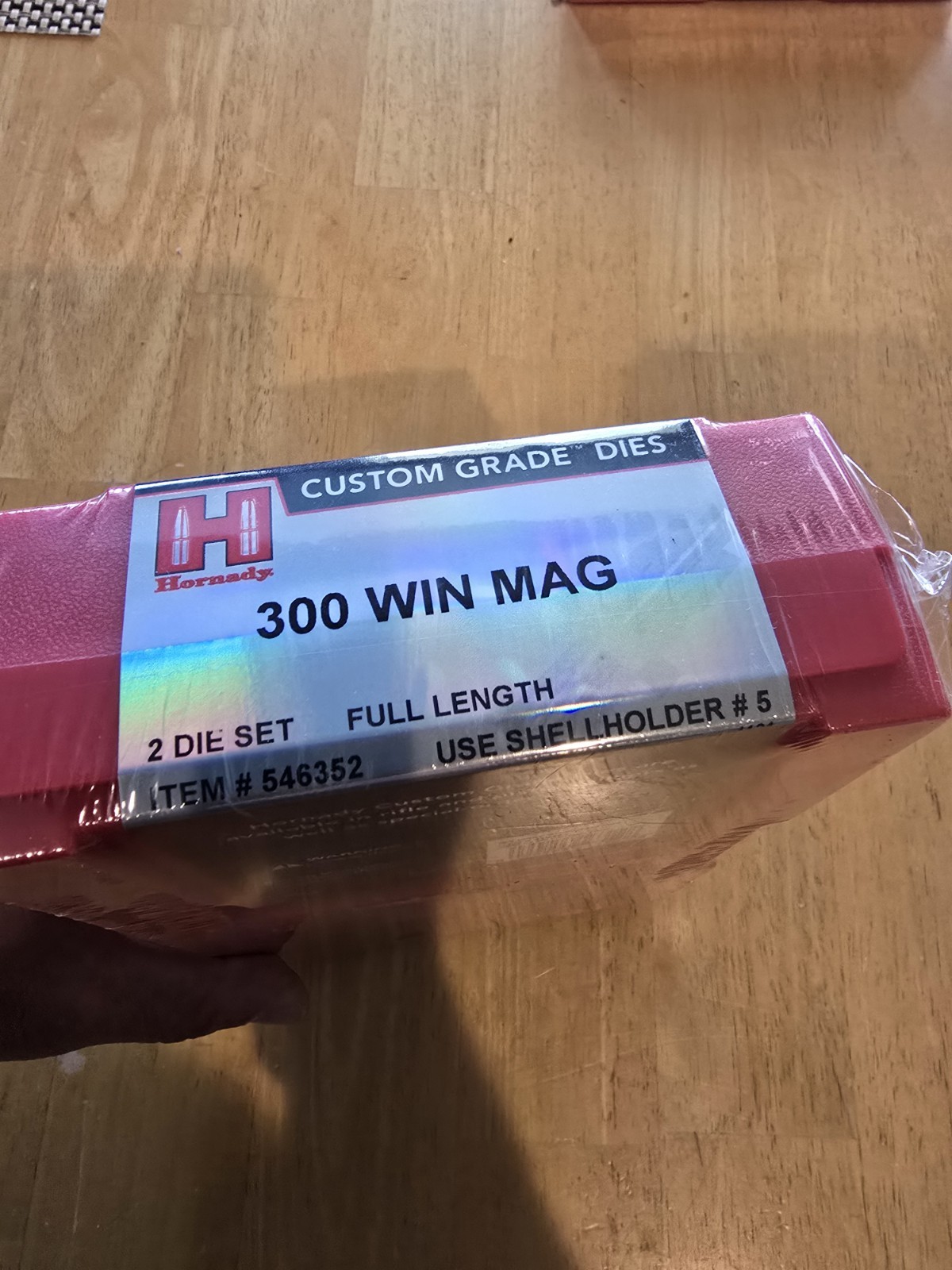 Hornady Custom Grade Dies .300 Win Mag Series I Full Length 2-Die Set 546352