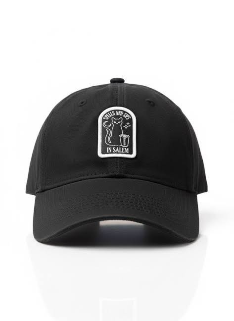 2025 Salem MA Dunkin' Donuts Black Hat  Limited Edition Spells & Sips Rare HTF