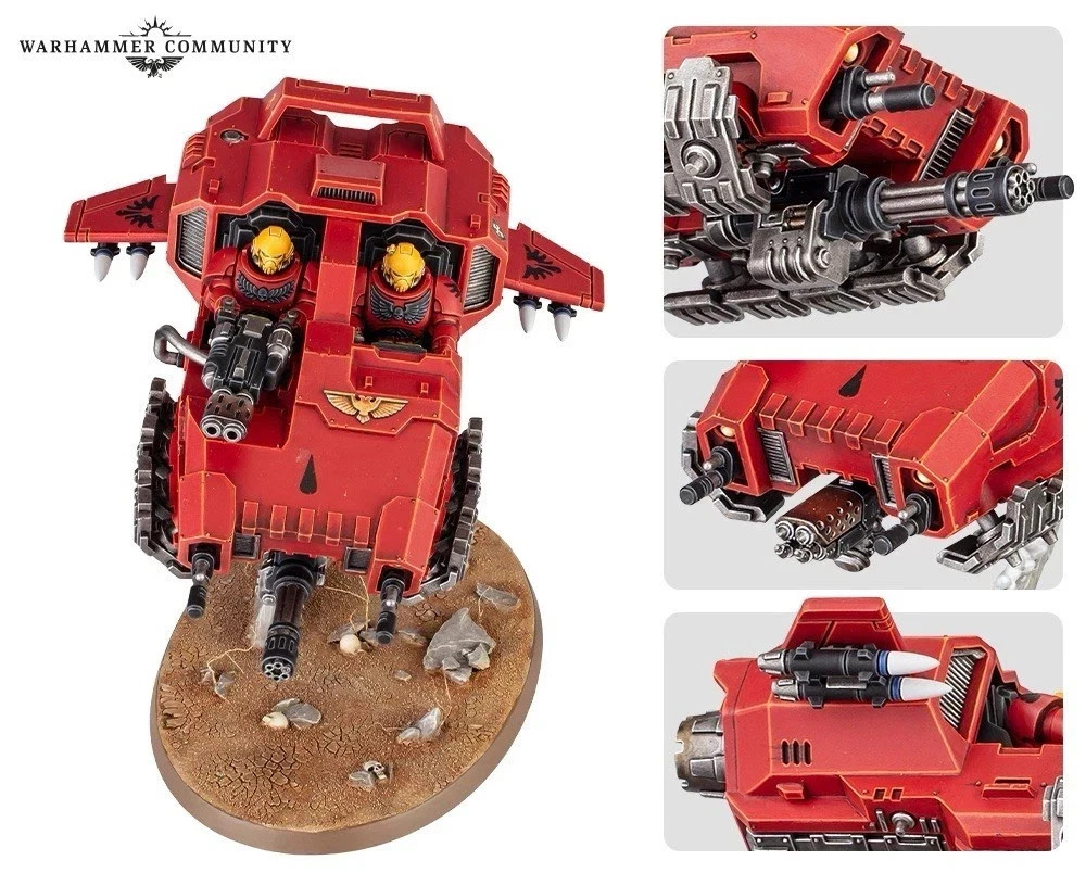Space Marine Land Speeder Warhammer 40k Armageddon NoS Shipped Next Day(#110)