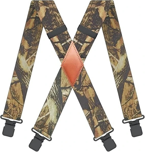 MENDENG Camo Suspenders for Men 2\