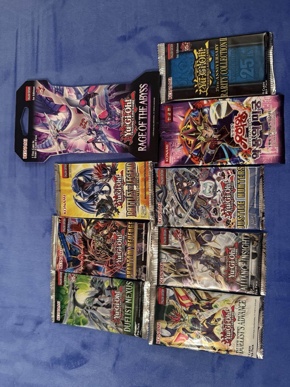 5X You-Gi-Oh Booster Pack Bundle, 10 Free Holos Included. Random 5 Packs Total 5X You-Gi-Oh Booster Pack Bundle, 10 Free Holos Included. Random 5 Packs Total