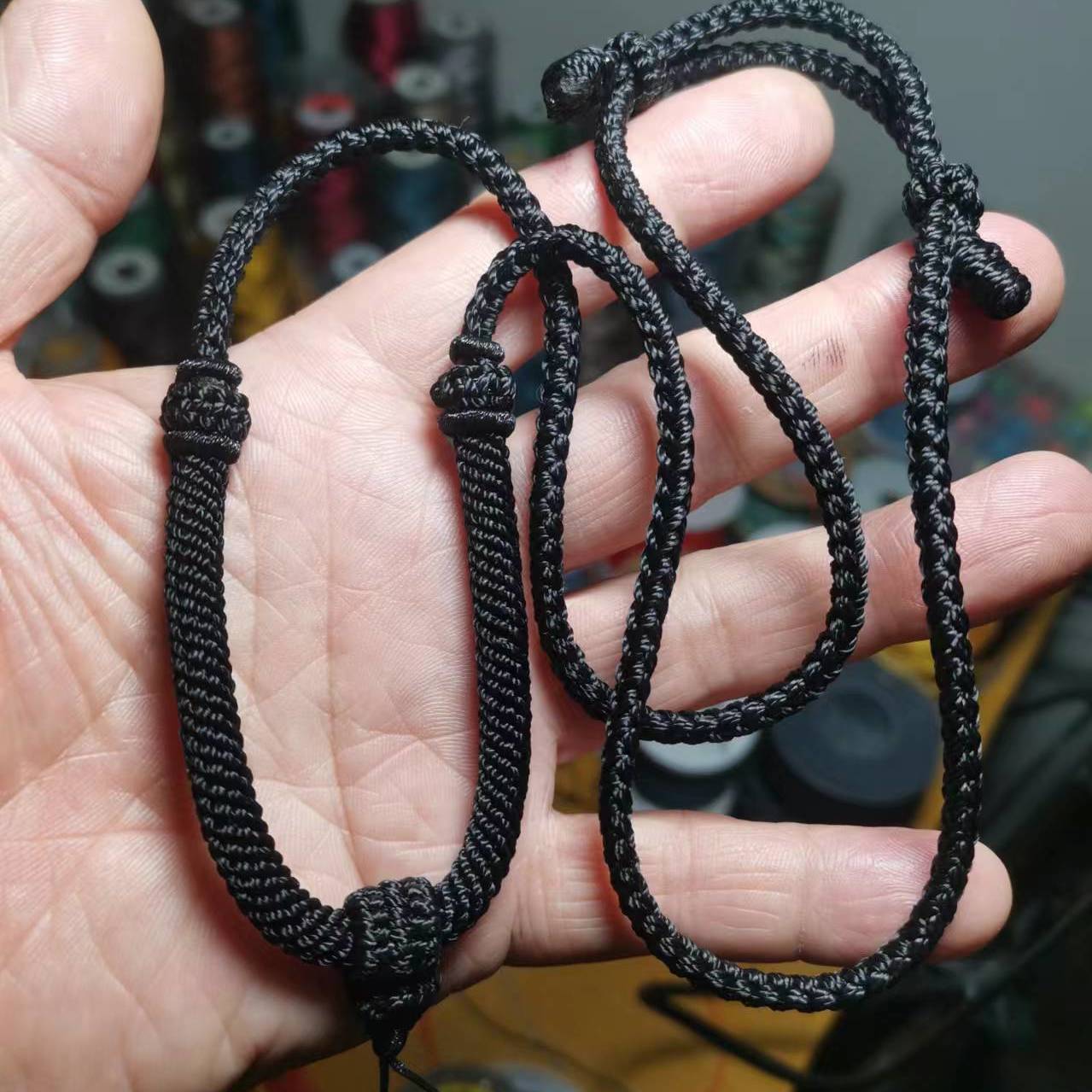 Handmade woven pendant rope DIY jewelry wear-resistant coarse necklace rope Handmade woven pendant rope DIY jewelry wear-resistant coarse necklace rope