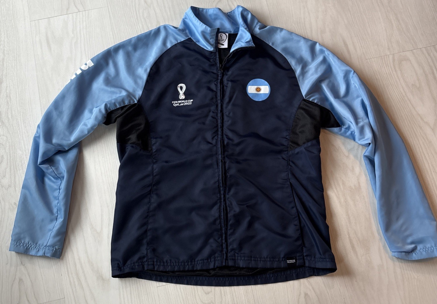 FIFA World Cup 2022 Argentina Training Jacket. Size M.