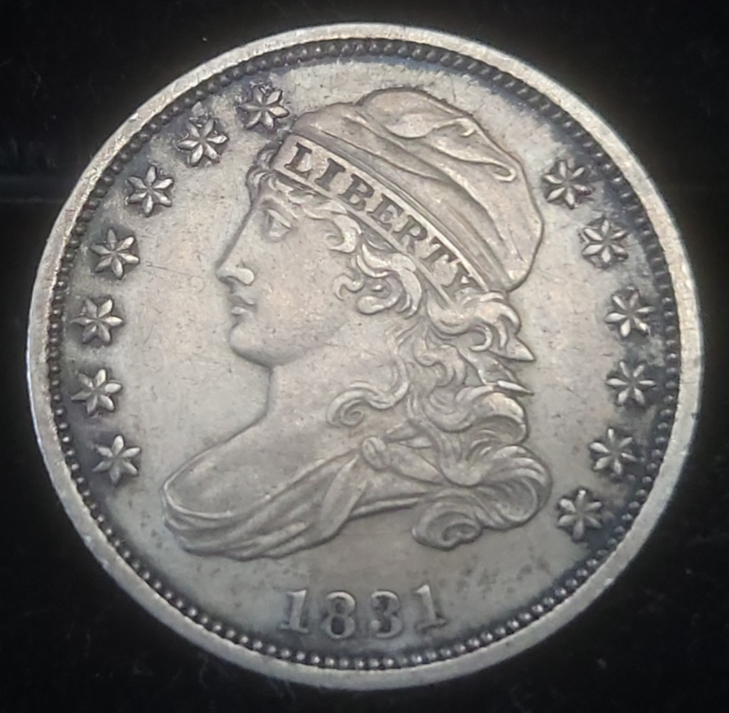 1831 Capped Bust Silver Dime 10C AU Details | Gorgeous Old US Type Coin See Pics 1831 Capped Bust Silver Dime 10C AU Details | Gorgeous Old US Type Coin See Pics