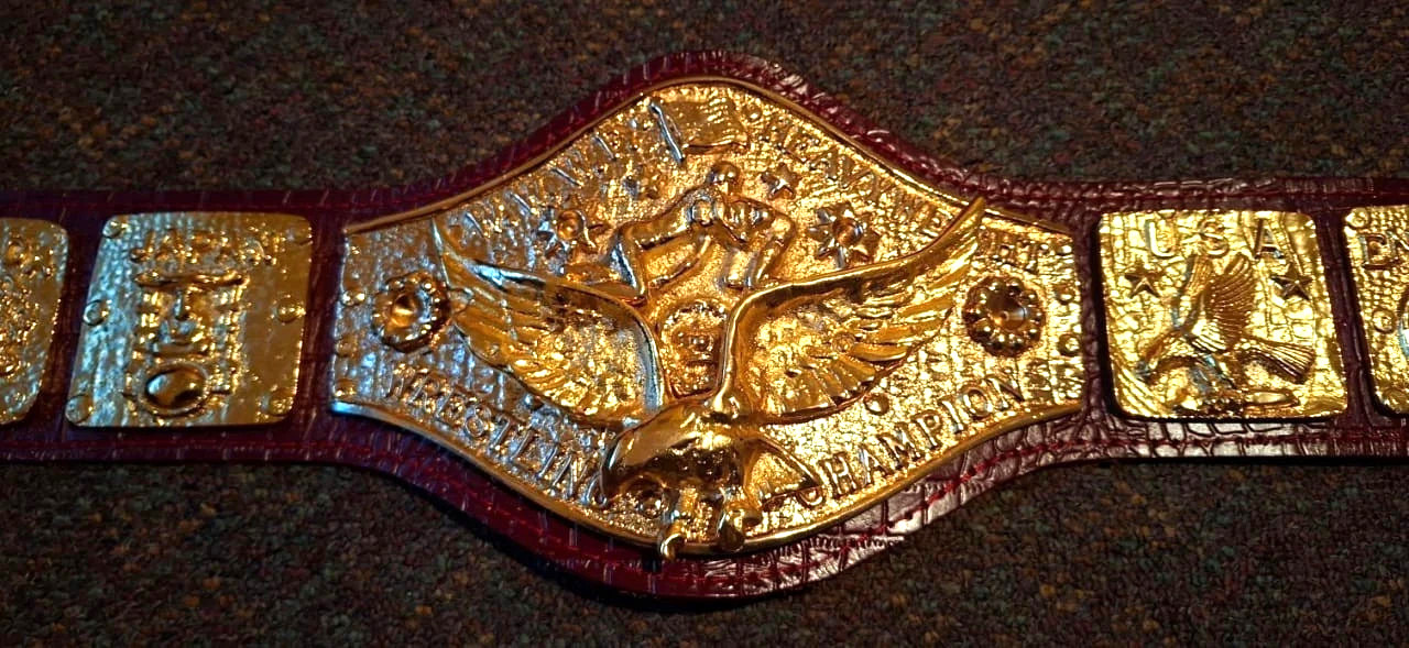 VINTAGE BOB BUCKLAND HEAVYWEIGHT WRESTLING CHAMPIONSHIP BELT VINTAGE BOB BUCKLAND HEAVYWEIGHT WRESTLING CHAMPIONSHIP BELT