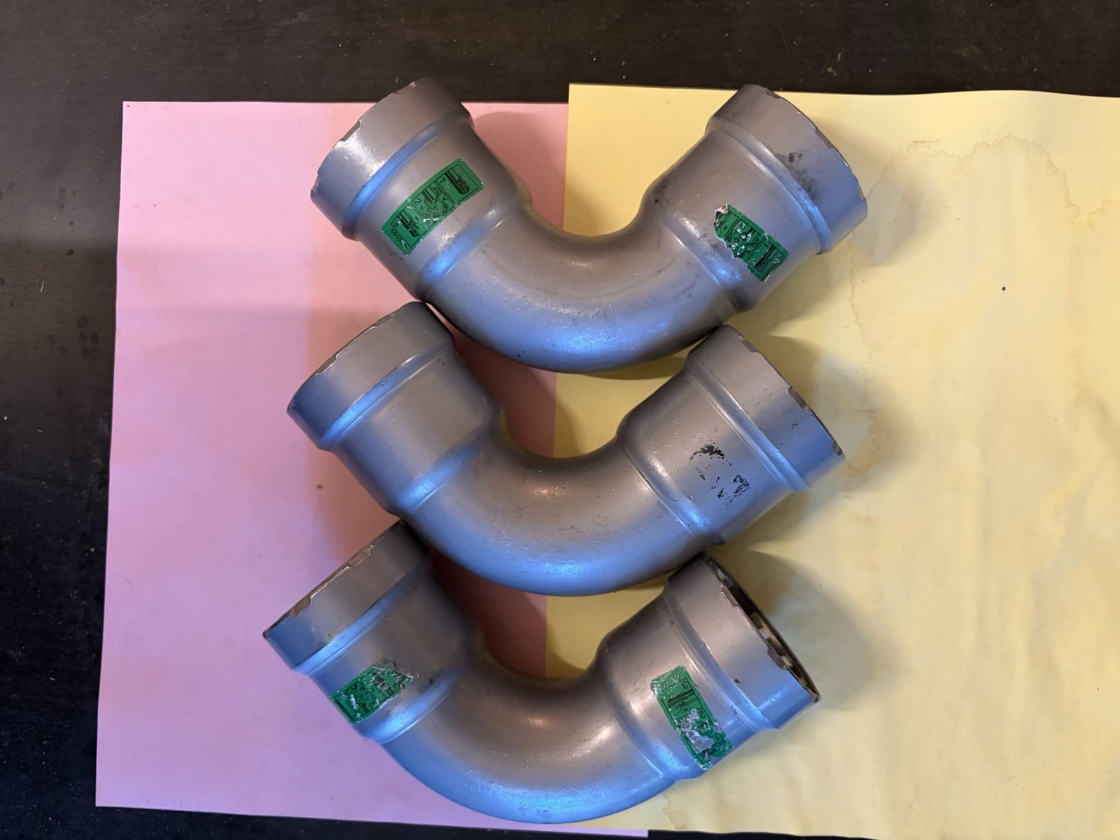 (3 Lot) VIEGA Mega Press 1/12” 90s ( For Water Use Only)