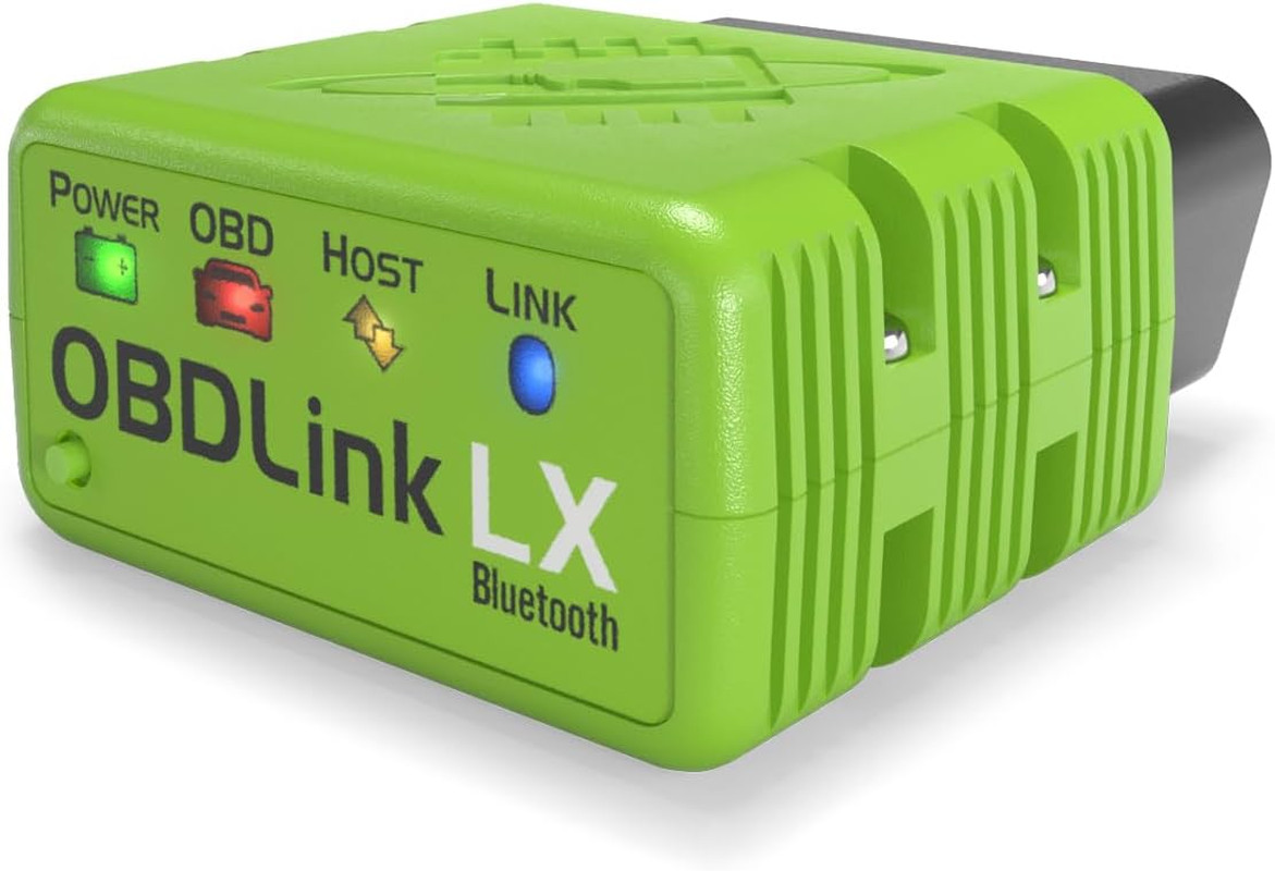 LX Bluetooth 3.0 OBD2 Adapter for Motoscan, Torque, Hybrid Assistant