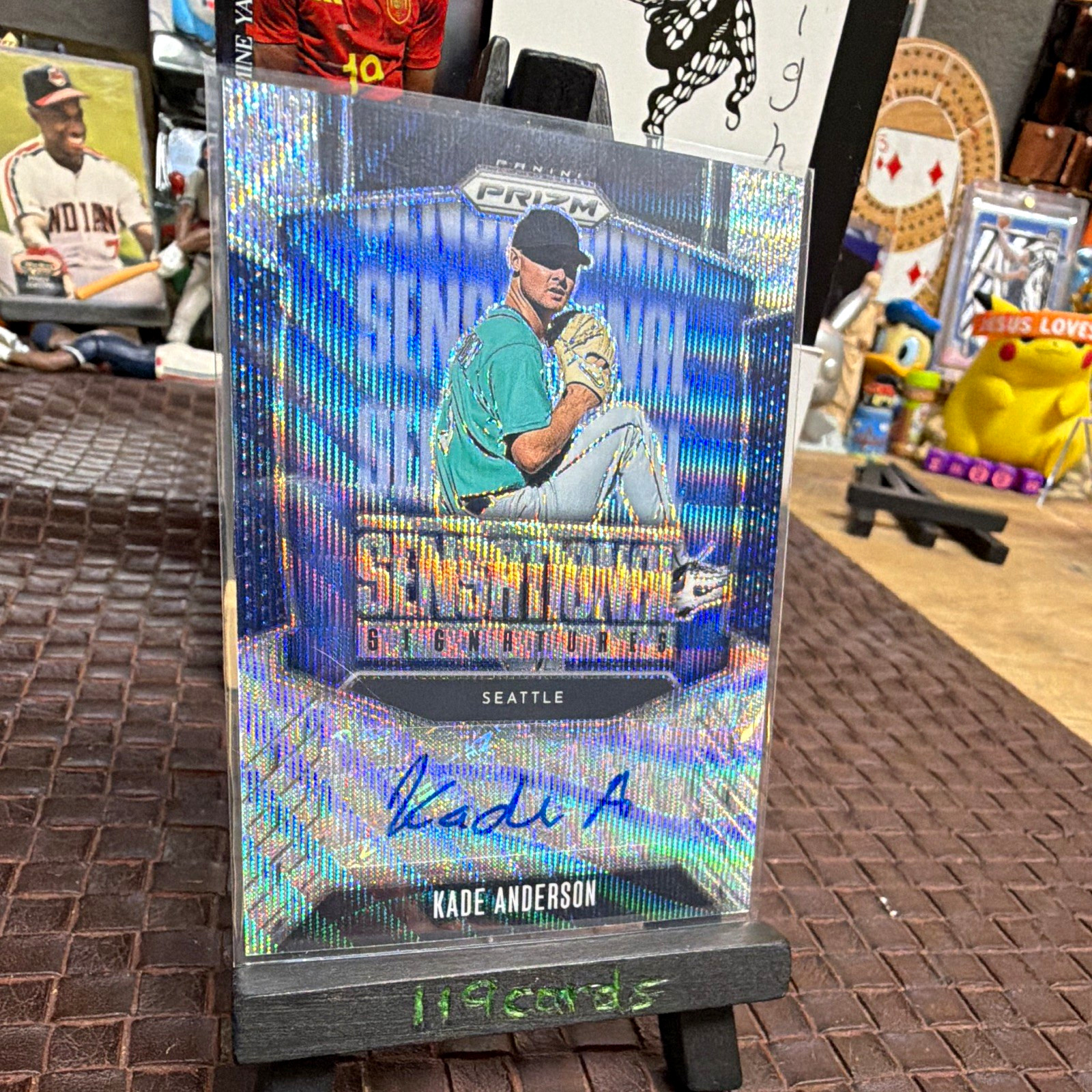 panini 2026 prizm sensational signatures kade anderson auto rc wave /199 SS-KA