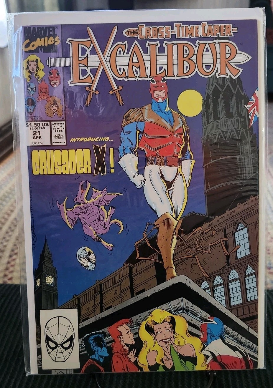 Excalibur #21 (Marvel Comics 1990) VF 