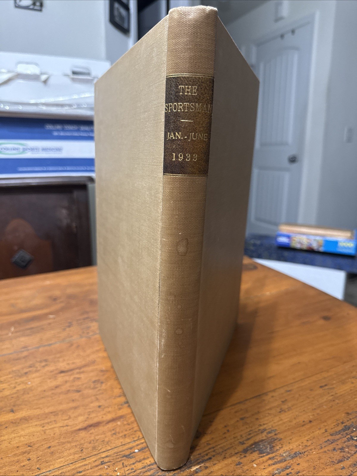 THE SPORTSMAN Magazine Complete Bound Volume XIV 1933 Jan. - June. 6 Issues NICE