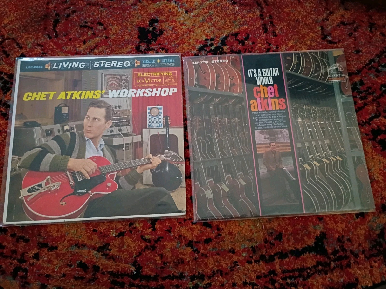 Chet Atkins LP Vinyl Record Bundle NM Condition