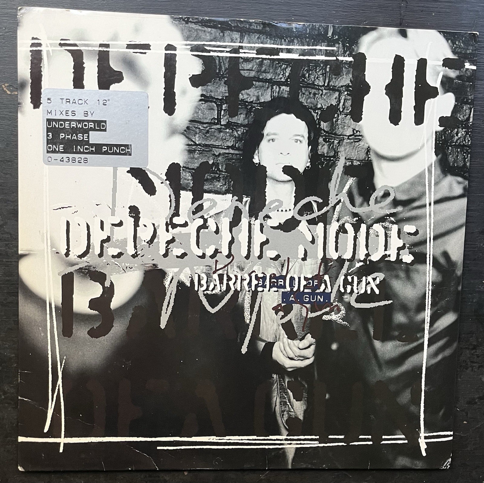 Depeche Mode BARREL OF A GUN Vinyl Record, USA Promo, 12 Depeche Mode BARREL OF A GUN Vinyl Record, USA Promo, 12